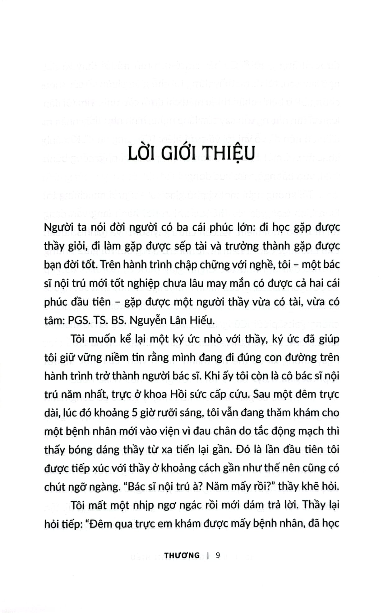 Thương - Câu Chuyện Tiếp Tục Từ Trái Tim - BS Nguyễn Lân Hiếu