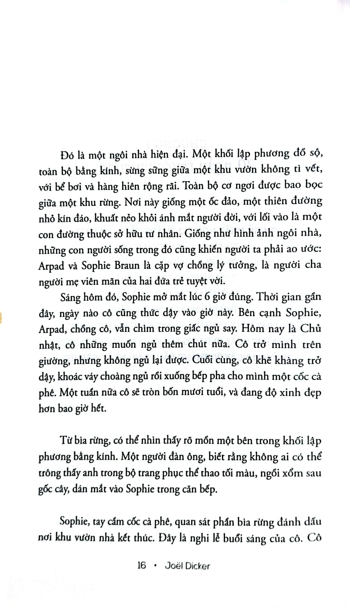 Thú Hoang - 
Joël Dicker