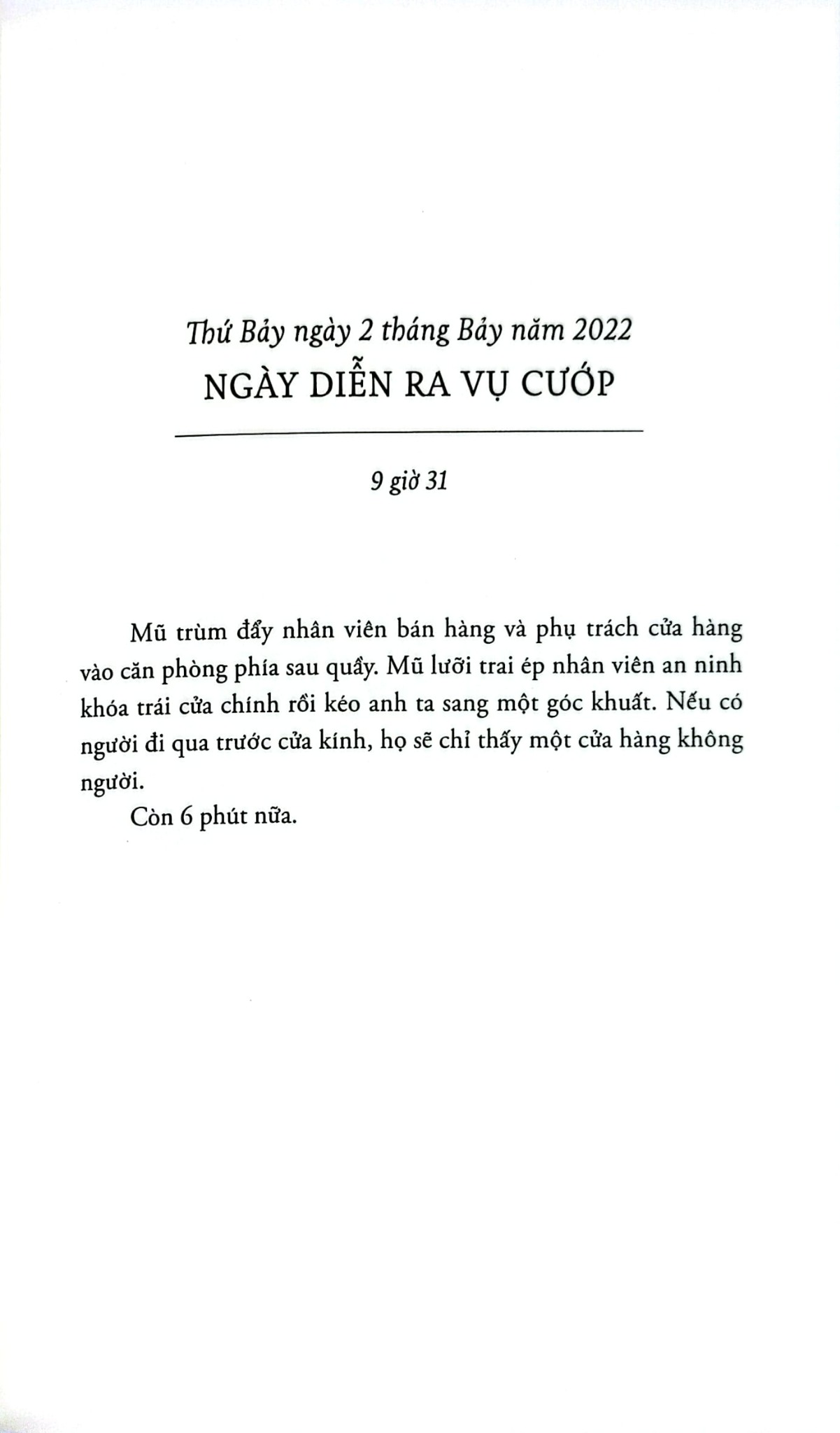 Thú Hoang - 
Joël Dicker