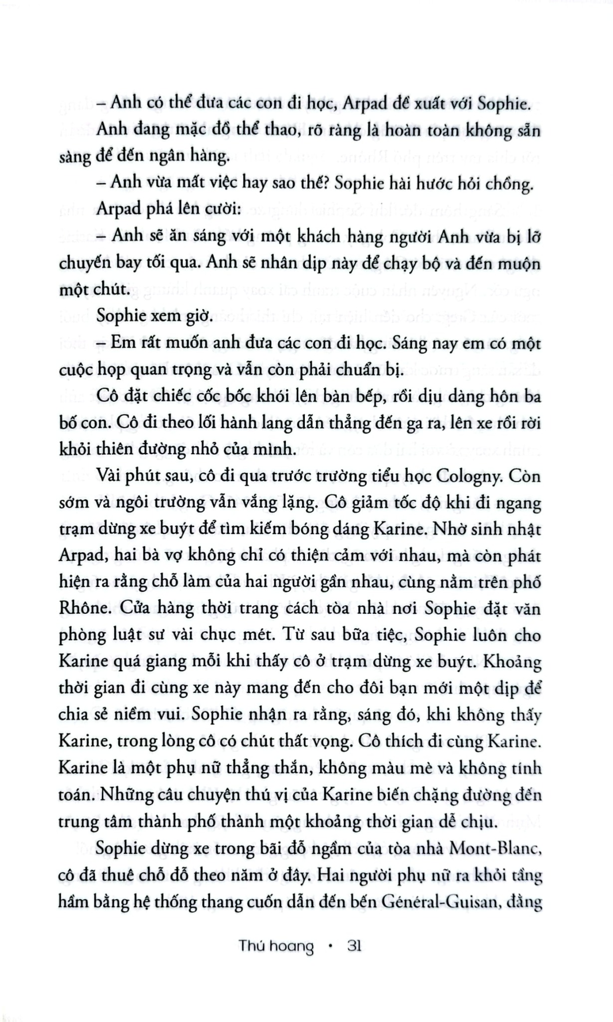 Thú Hoang - 
Joël Dicker