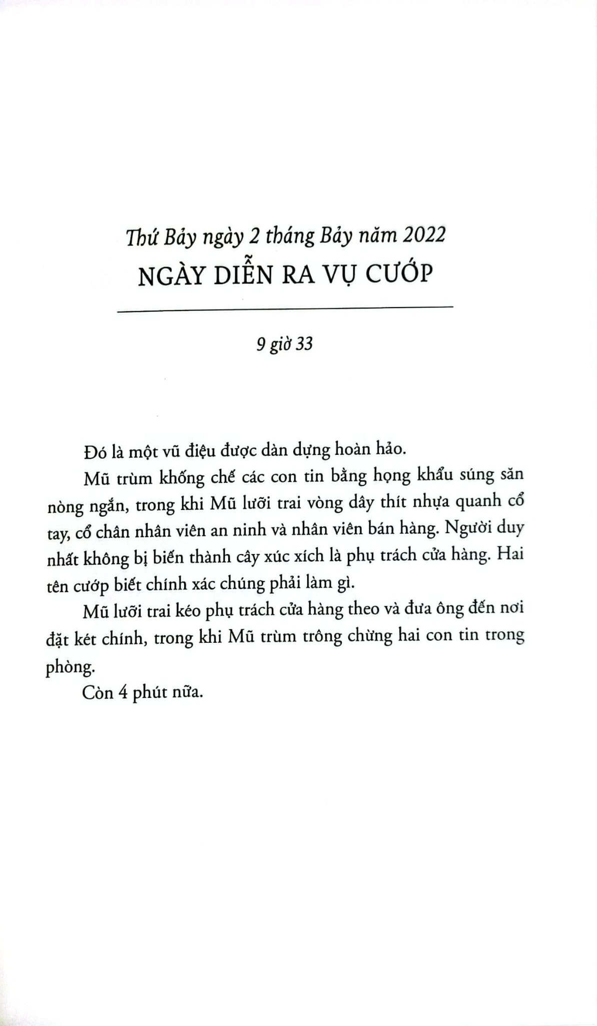 Thú Hoang - 
Joël Dicker