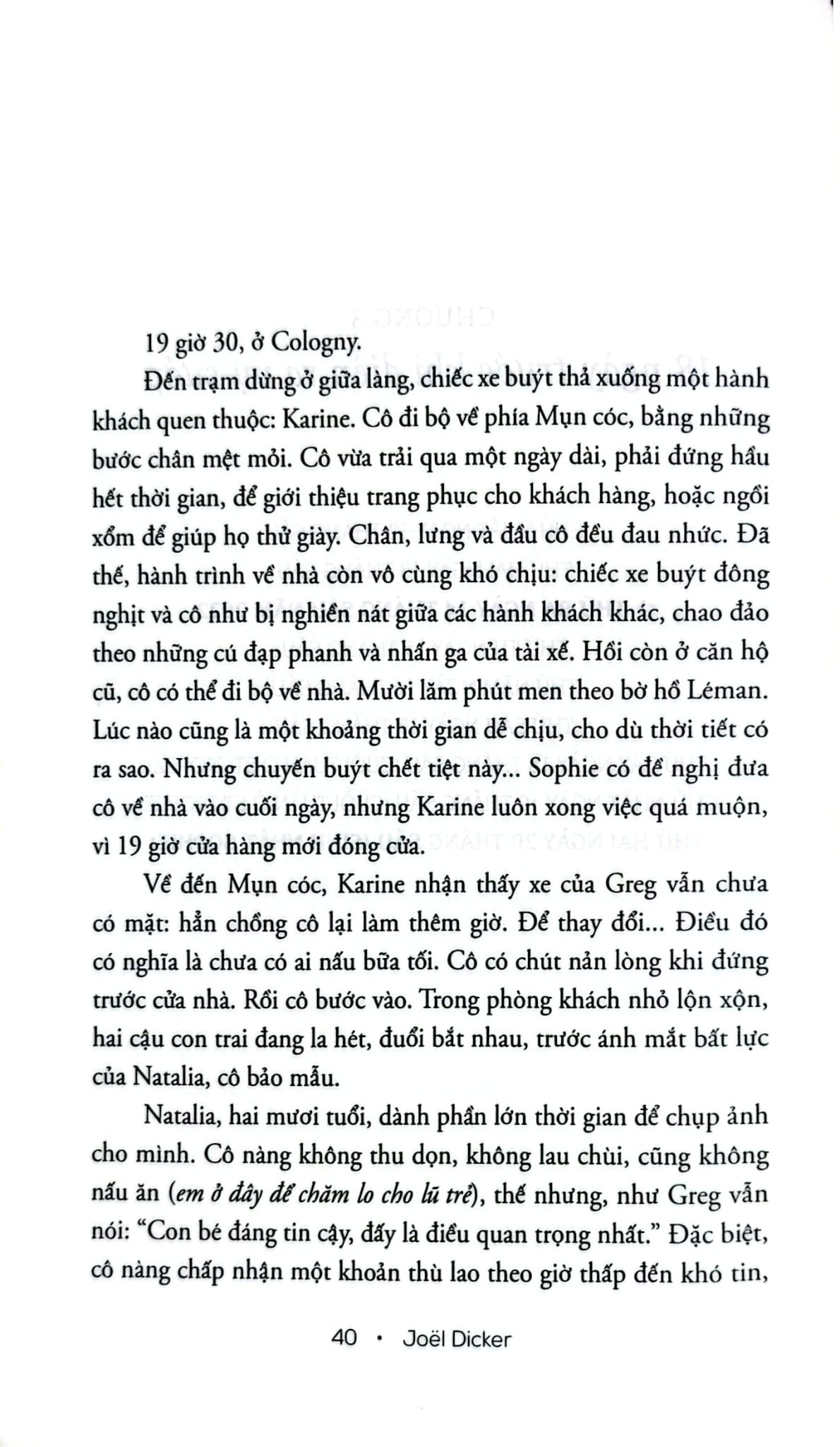 Thú Hoang - 
Joël Dicker