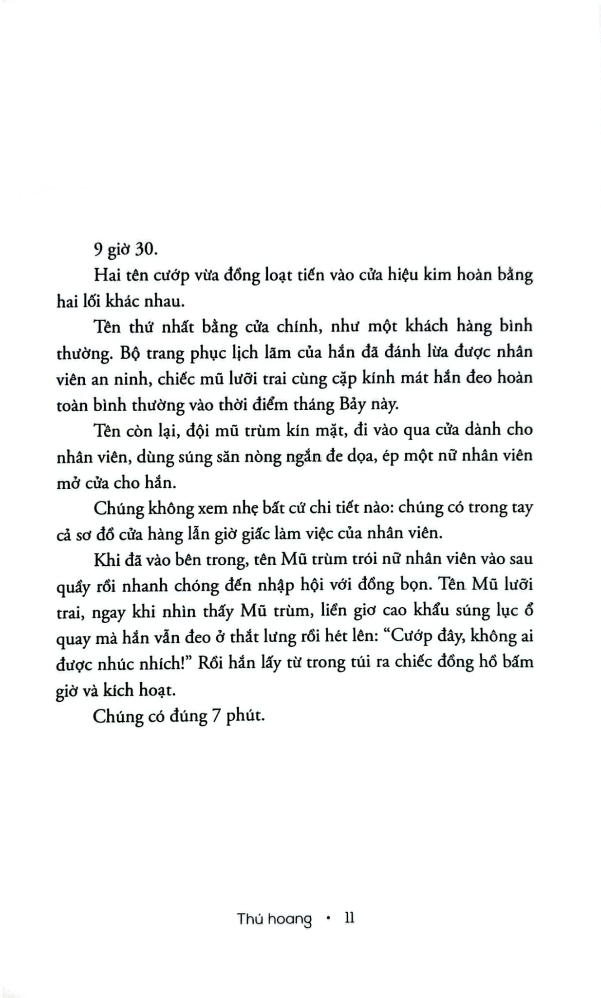 Thú Hoang - 
Joël Dicker