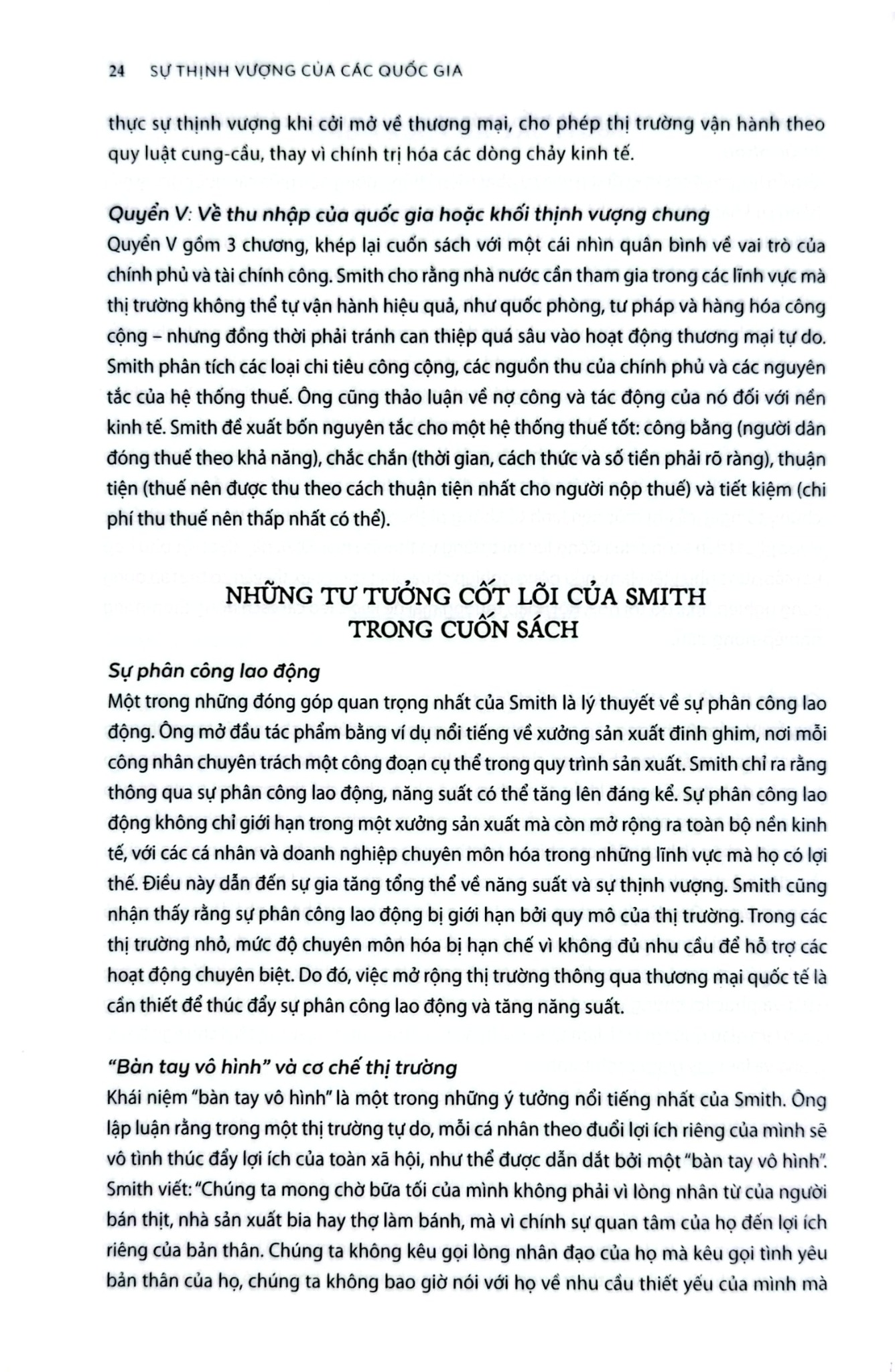 Sự Thịnh Vượng Của Các Quốc Gia - Adam Smith (Nhã Nam)
