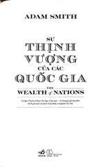 Sự Thịnh Vượng Của Các Quốc Gia - Adam Smith (Nhã Nam)