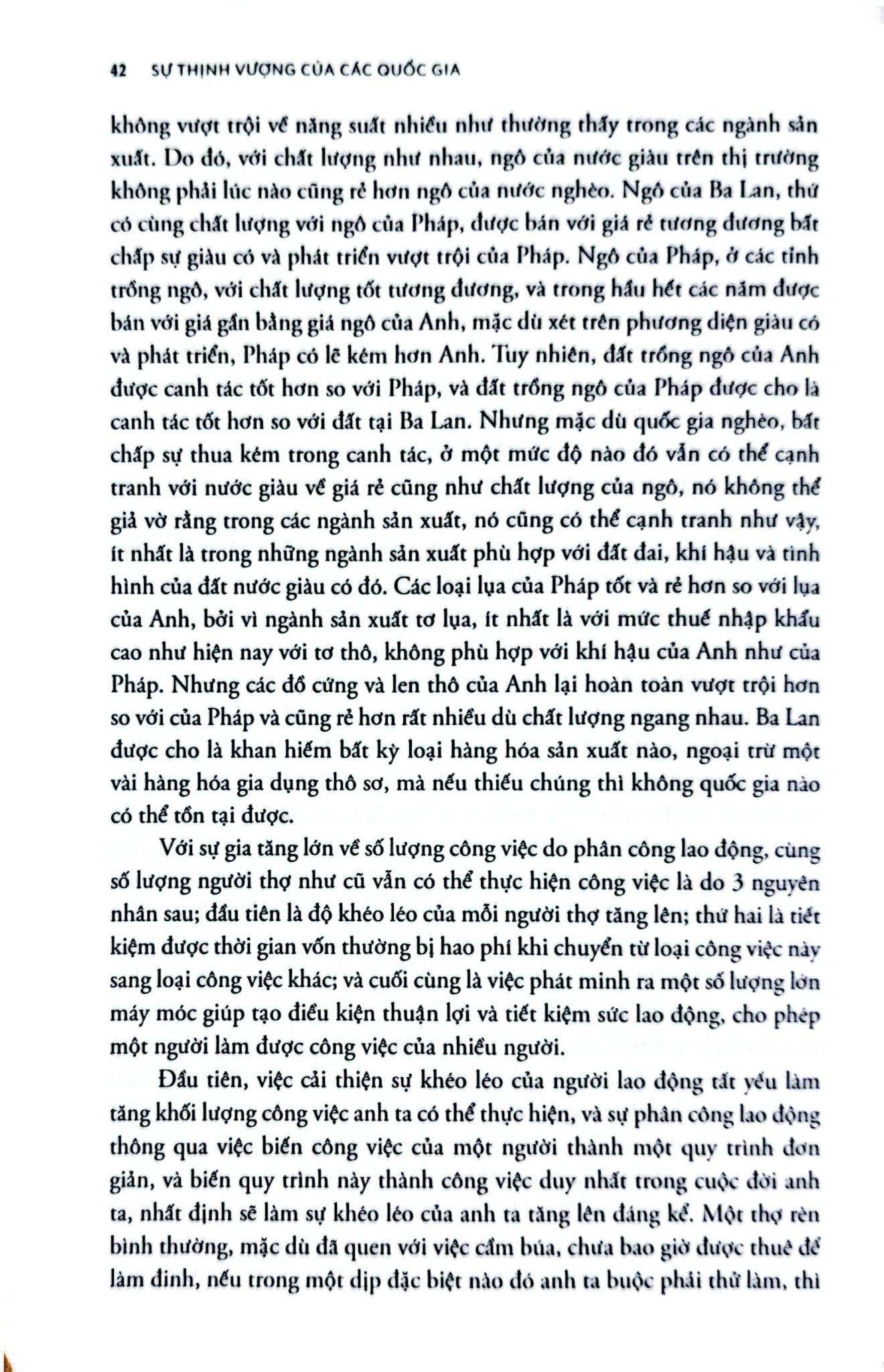 Sự Thịnh Vượng Của Các Quốc Gia - Adam Smith (Nhã Nam)