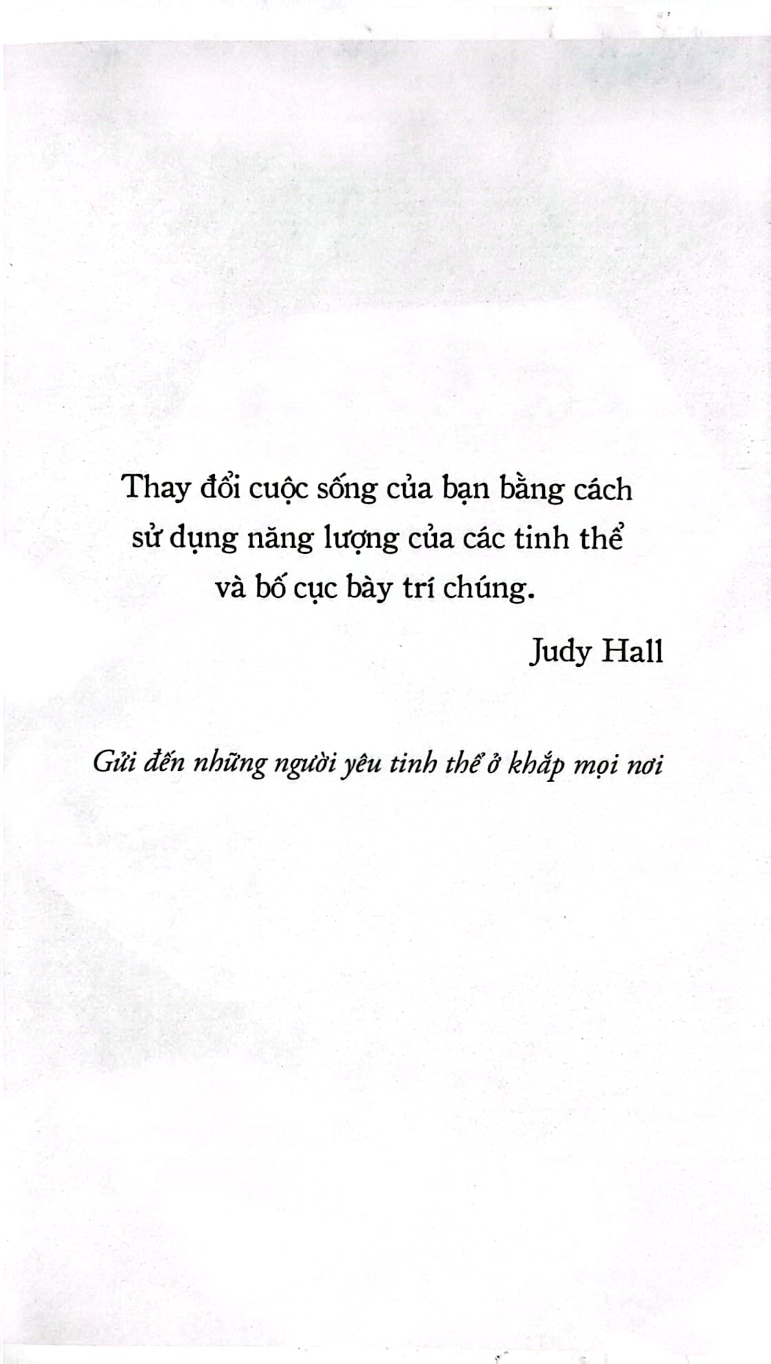 Mật Ngữ Tinh Thể - Judy Hall