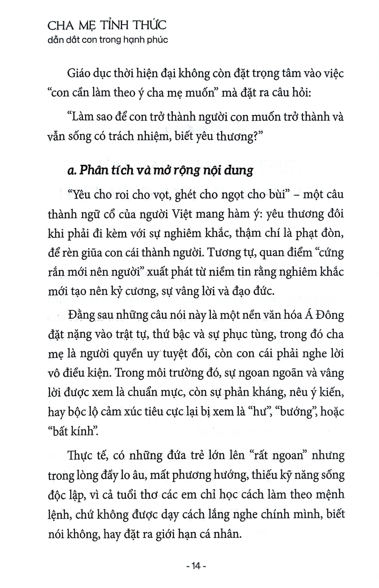 Cha Mẹ Tỉnh Thức Dẫn Dắt Con Trong Hạnh Phúc - Bùi Thị Thuấn