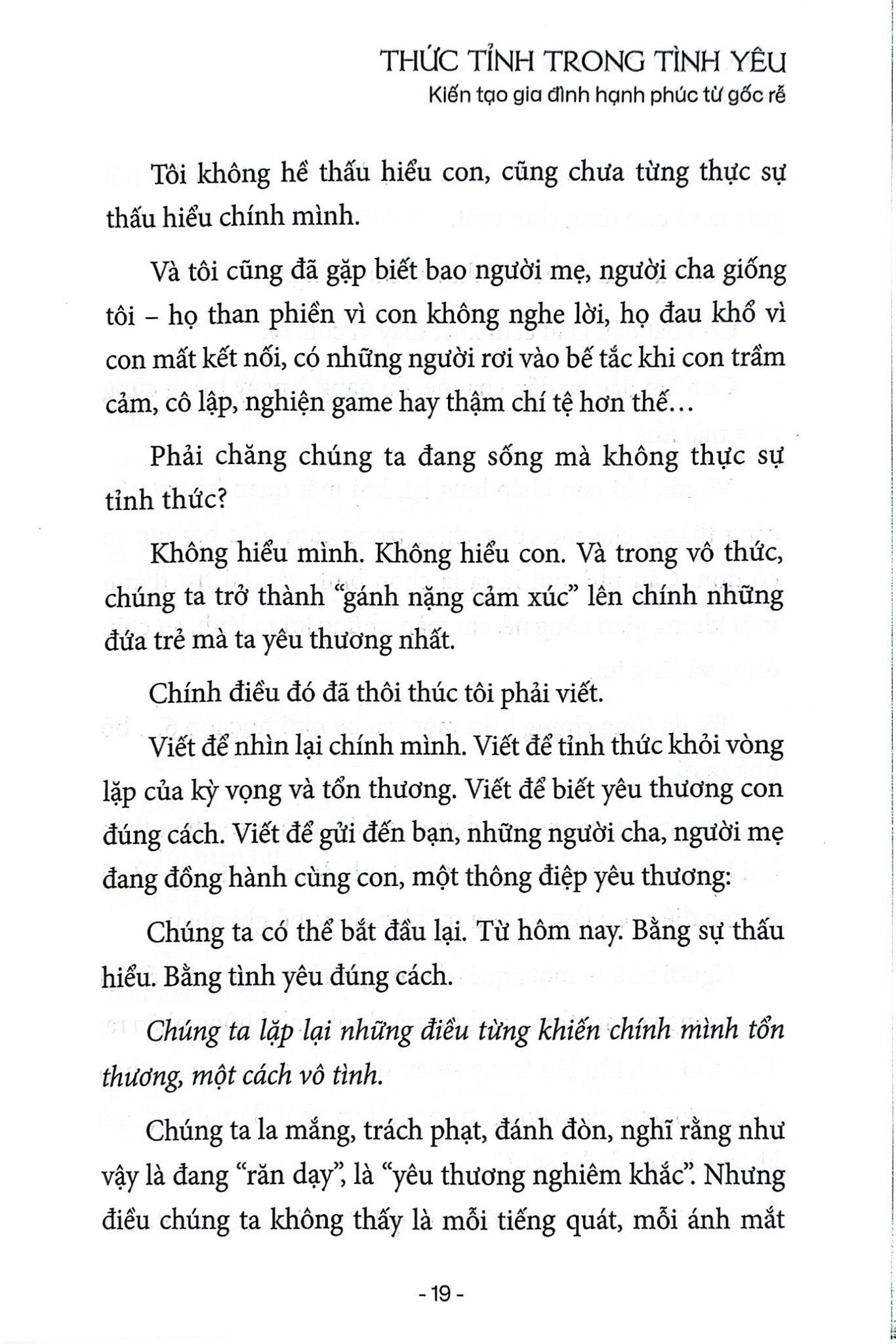 Cha Mẹ Tỉnh Thức Dẫn Dắt Con Trong Hạnh Phúc - Bùi Thị Thuấn