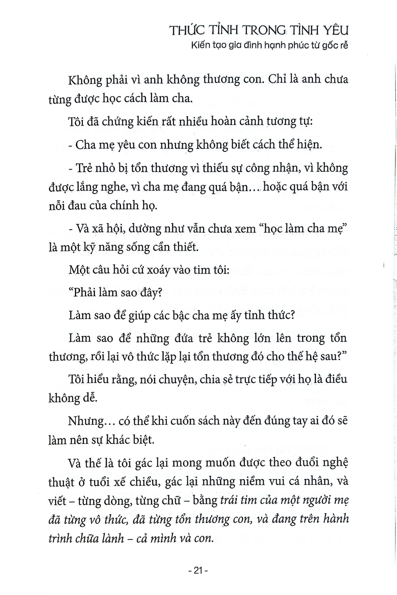 Cha Mẹ Tỉnh Thức Dẫn Dắt Con Trong Hạnh Phúc - Bùi Thị Thuấn