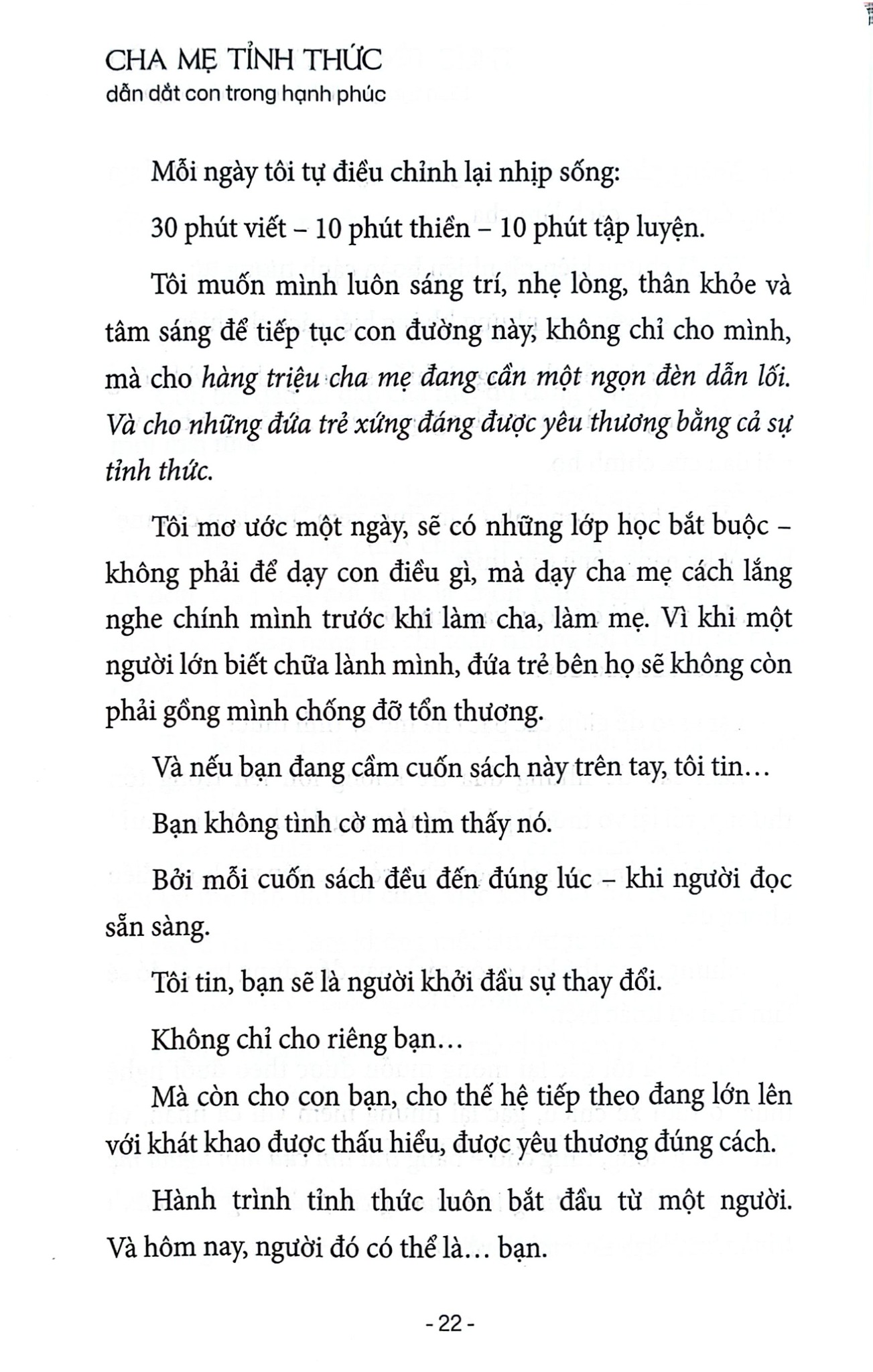 Cha Mẹ Tỉnh Thức Dẫn Dắt Con Trong Hạnh Phúc - Bùi Thị Thuấn