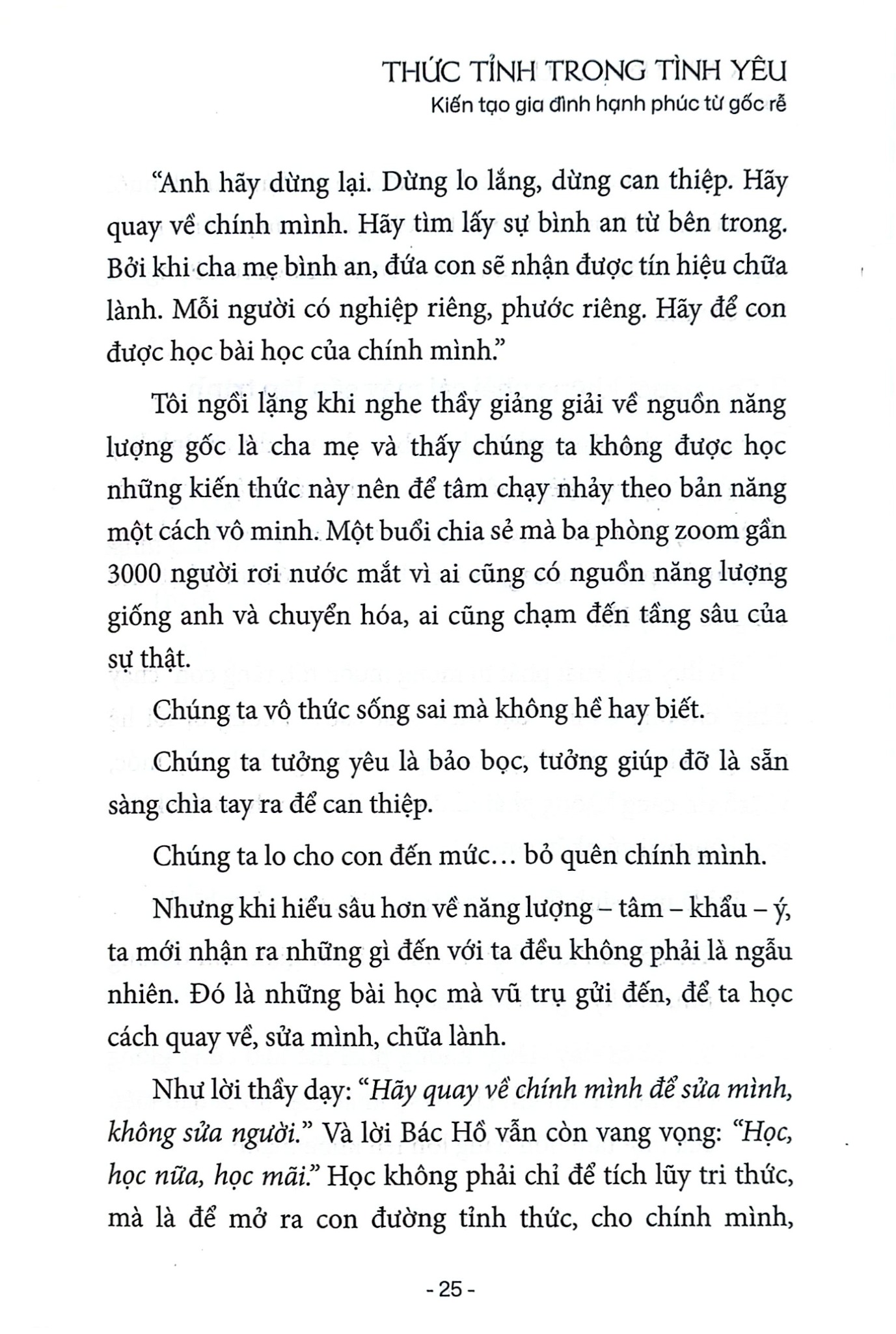 Cha Mẹ Tỉnh Thức Dẫn Dắt Con Trong Hạnh Phúc - Bùi Thị Thuấn