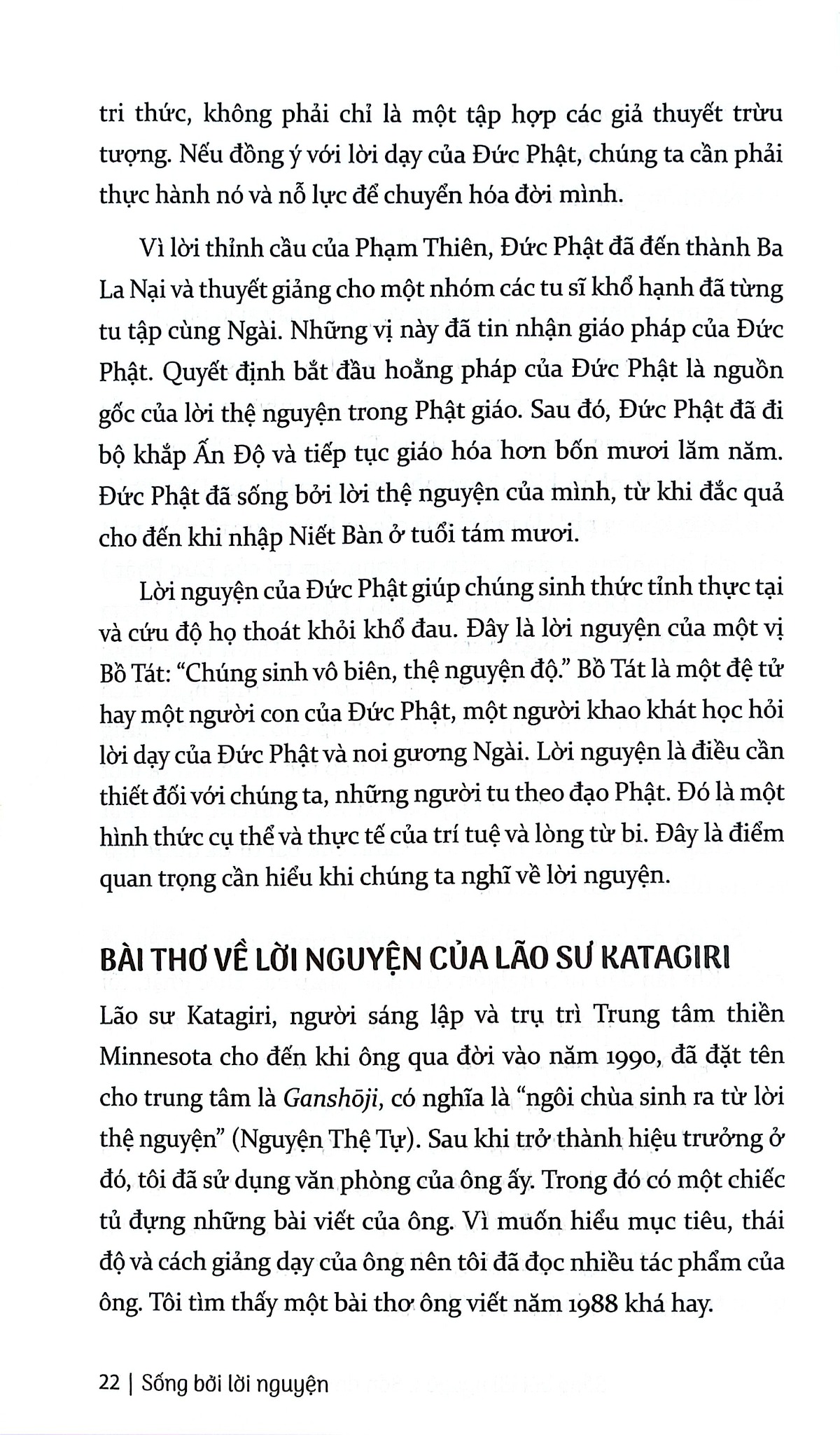 Sống Bởi Lời Nguyện - 
Shohaku Okumura