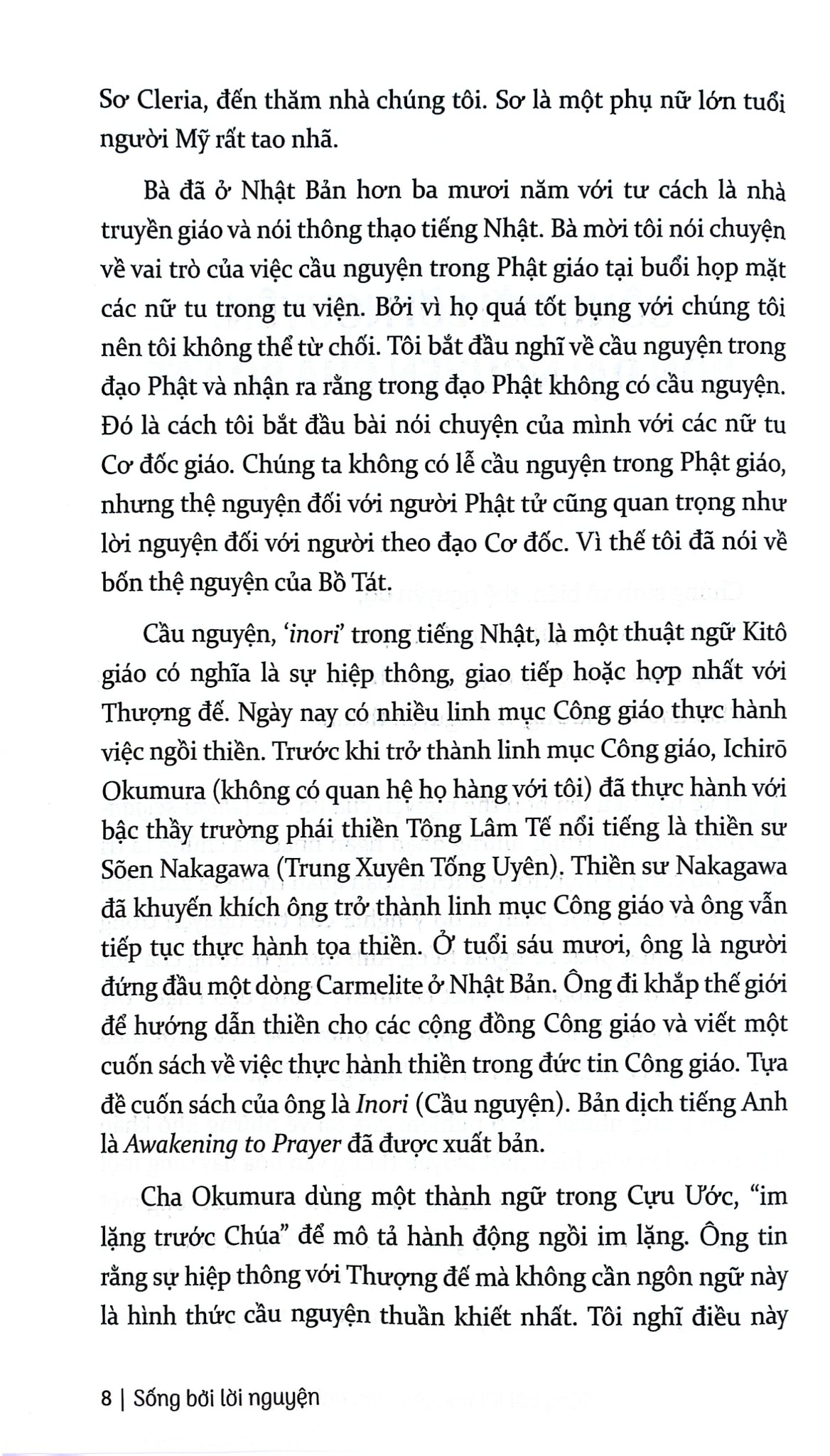 Sống Bởi Lời Nguyện - 
Shohaku Okumura
