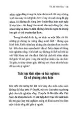 Nghệ Thuật Và Khoa Học Của Sự Chuyển Hóa Và Biểu Hiện - GS Hà Vĩnh Thọ
