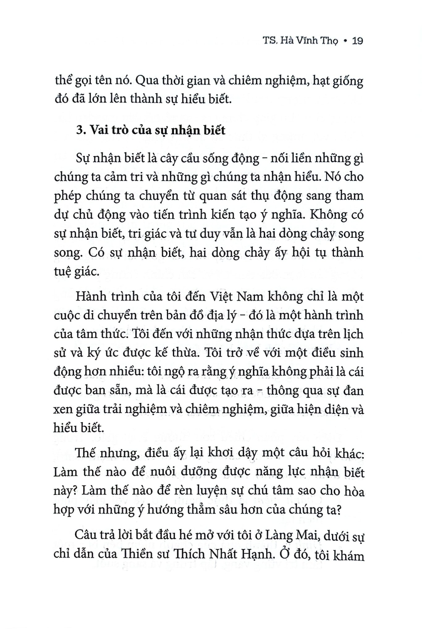 Nghệ Thuật Và Khoa Học Của Sự Chuyển Hóa Và Biểu Hiện - GS Hà Vĩnh Thọ