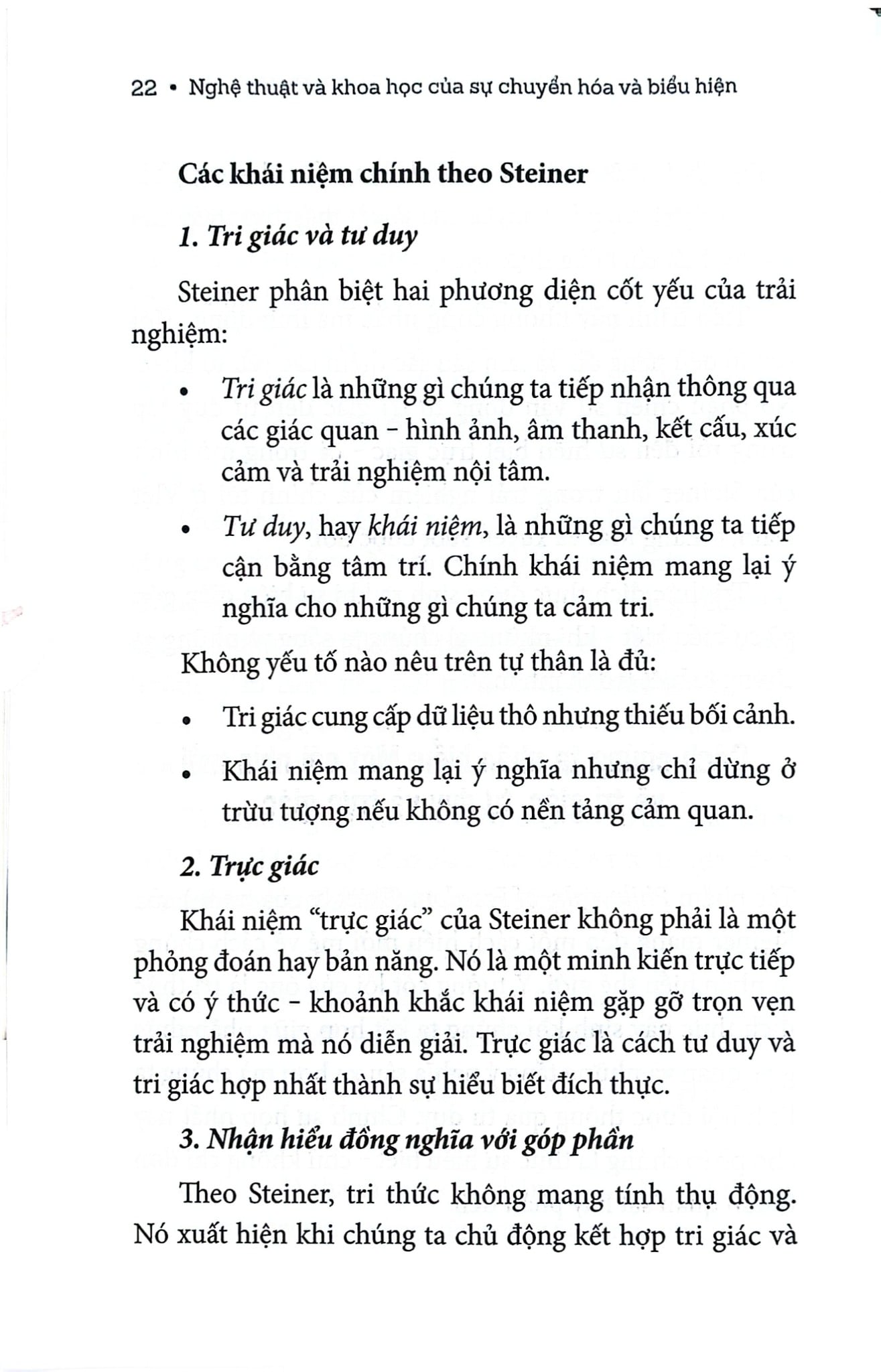 Nghệ Thuật Và Khoa Học Của Sự Chuyển Hóa Và Biểu Hiện - GS Hà Vĩnh Thọ