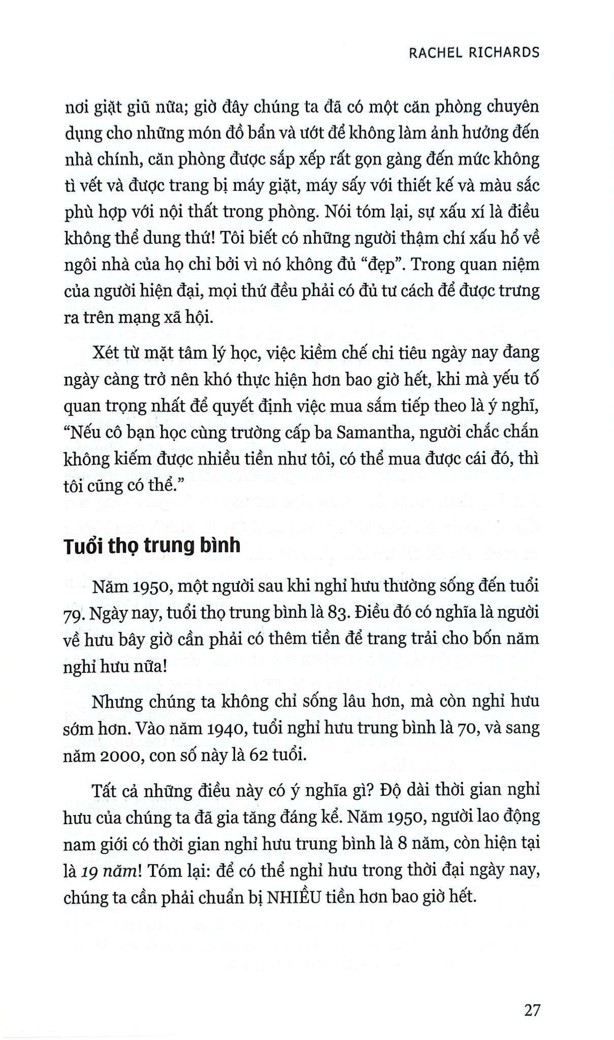 Thu Nhập Thụ Động - 
Rachel Richards