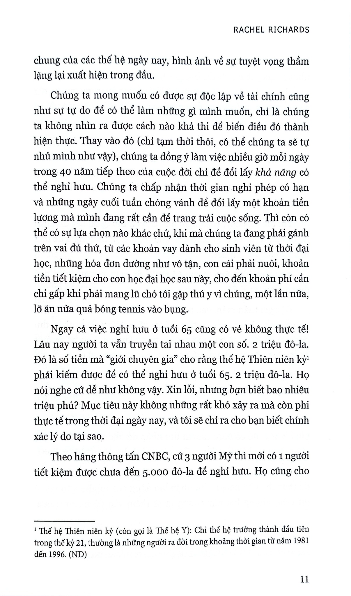 Thu Nhập Thụ Động - 
Rachel Richards