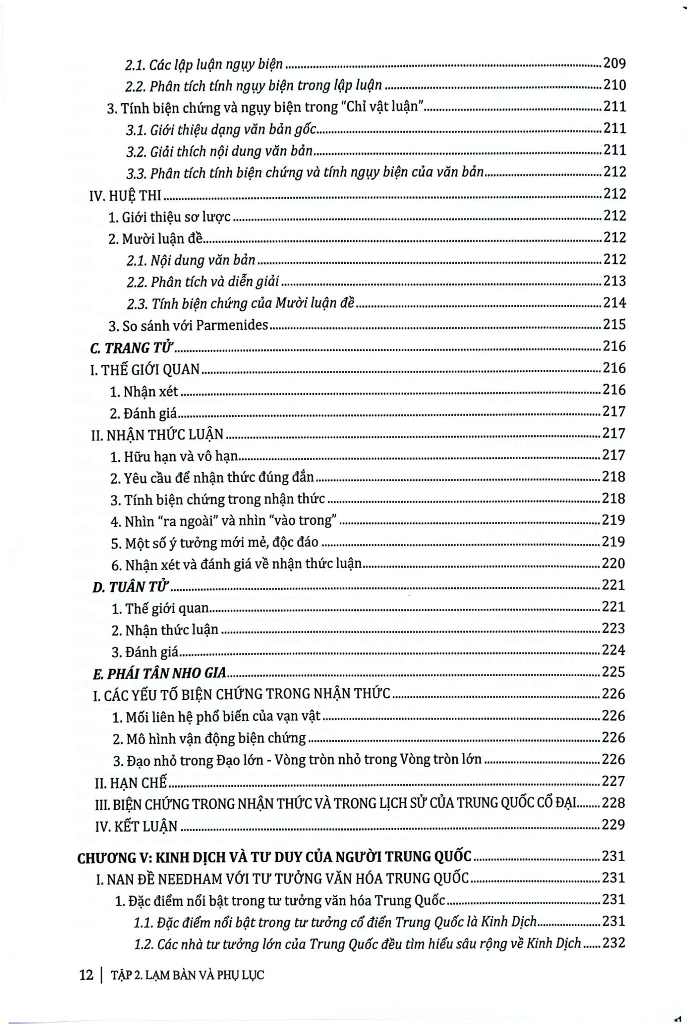 Dịch Lý - Khai Phá Hệ Thống Triết Lý Kinh Dịch - Tập 2: Lạm Bàn Và Phụ Lục (Bìa Cứng)