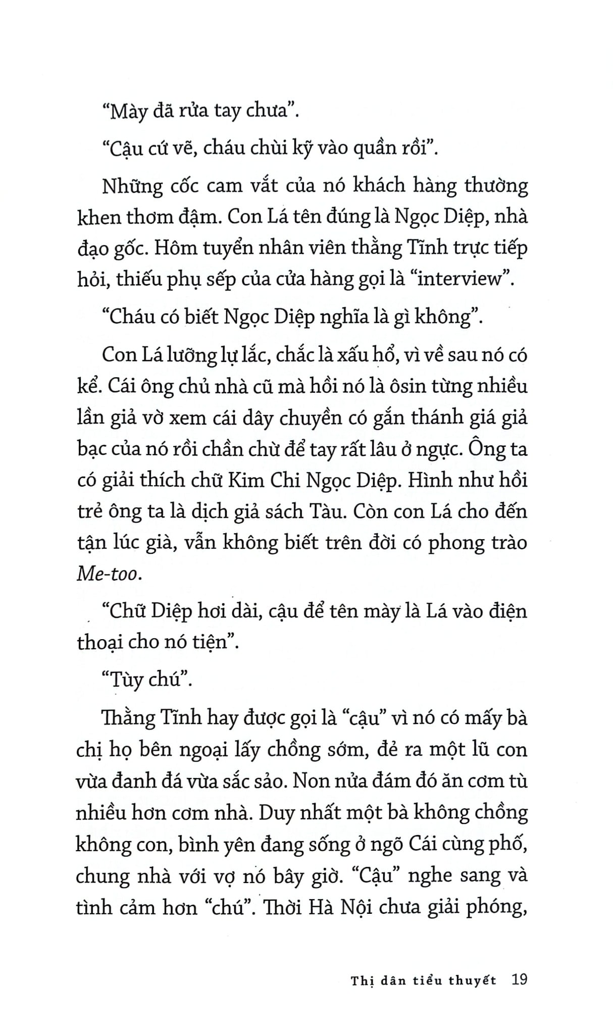 Thị Dân Tiểu Thuyết - Nguyễn Việt Hà