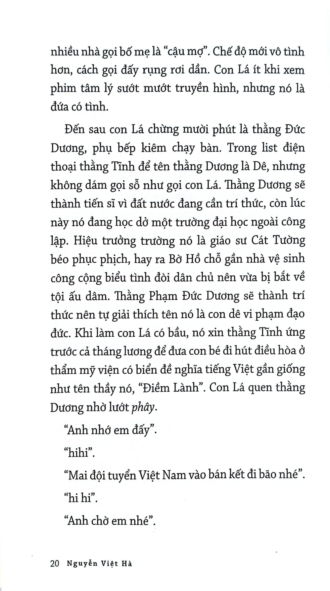 Thị Dân Tiểu Thuyết - Nguyễn Việt Hà
