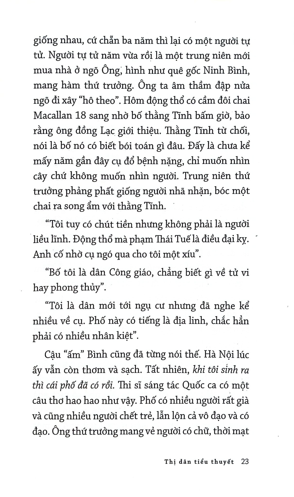 Thị Dân Tiểu Thuyết - Nguyễn Việt Hà