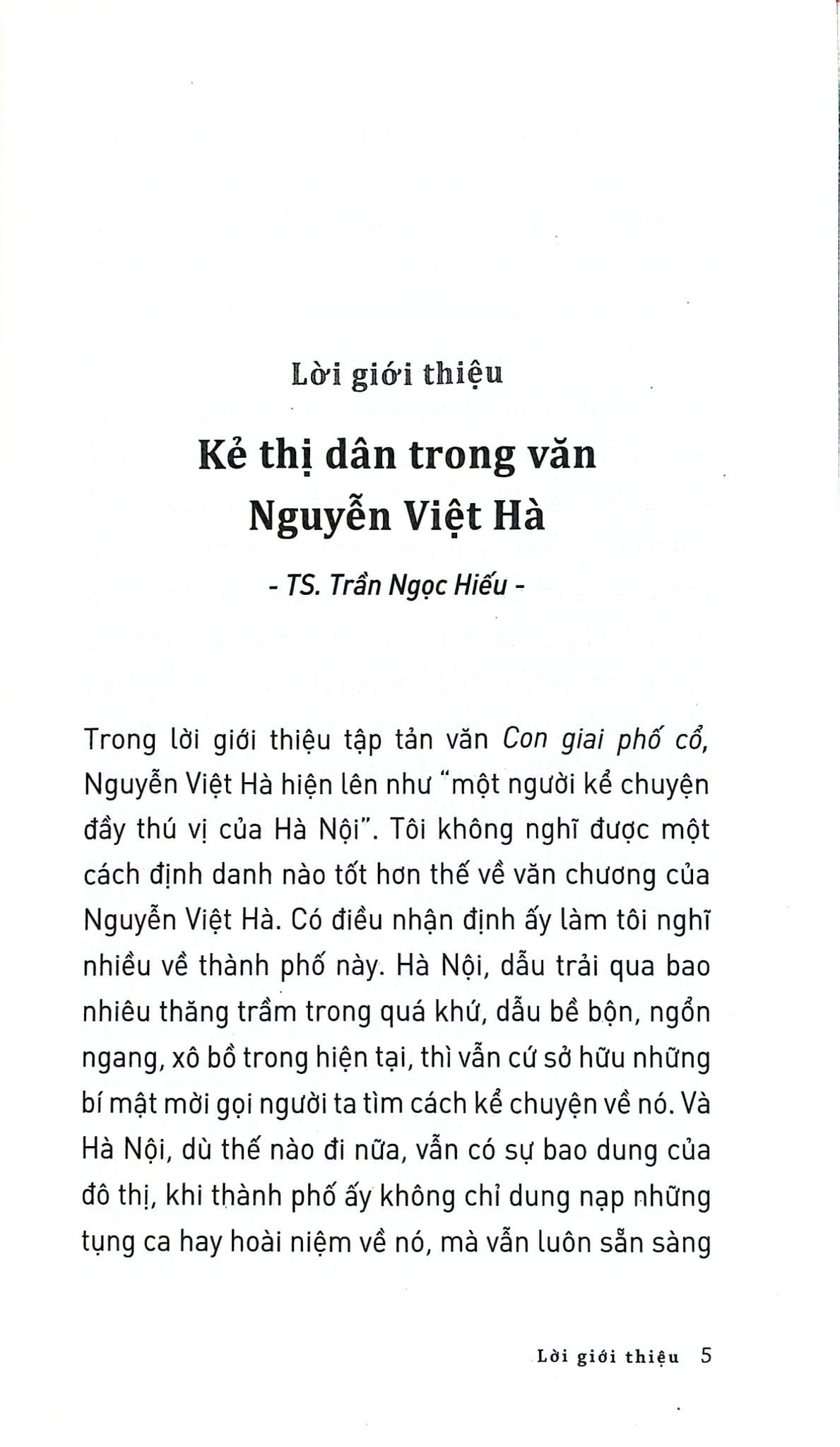 Thị Dân Tiểu Thuyết - Nguyễn Việt Hà