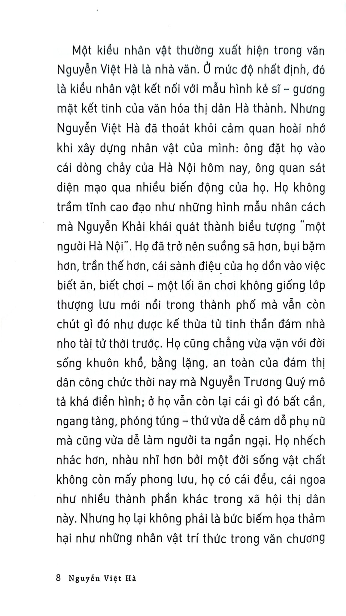 Thị Dân Tiểu Thuyết - Nguyễn Việt Hà