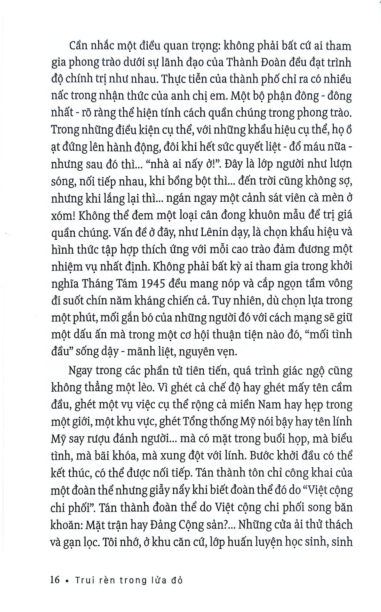 Trui Rèn Trong Lửa Đỏ - Câu lạc bộ Truyền thống Thành đoàn