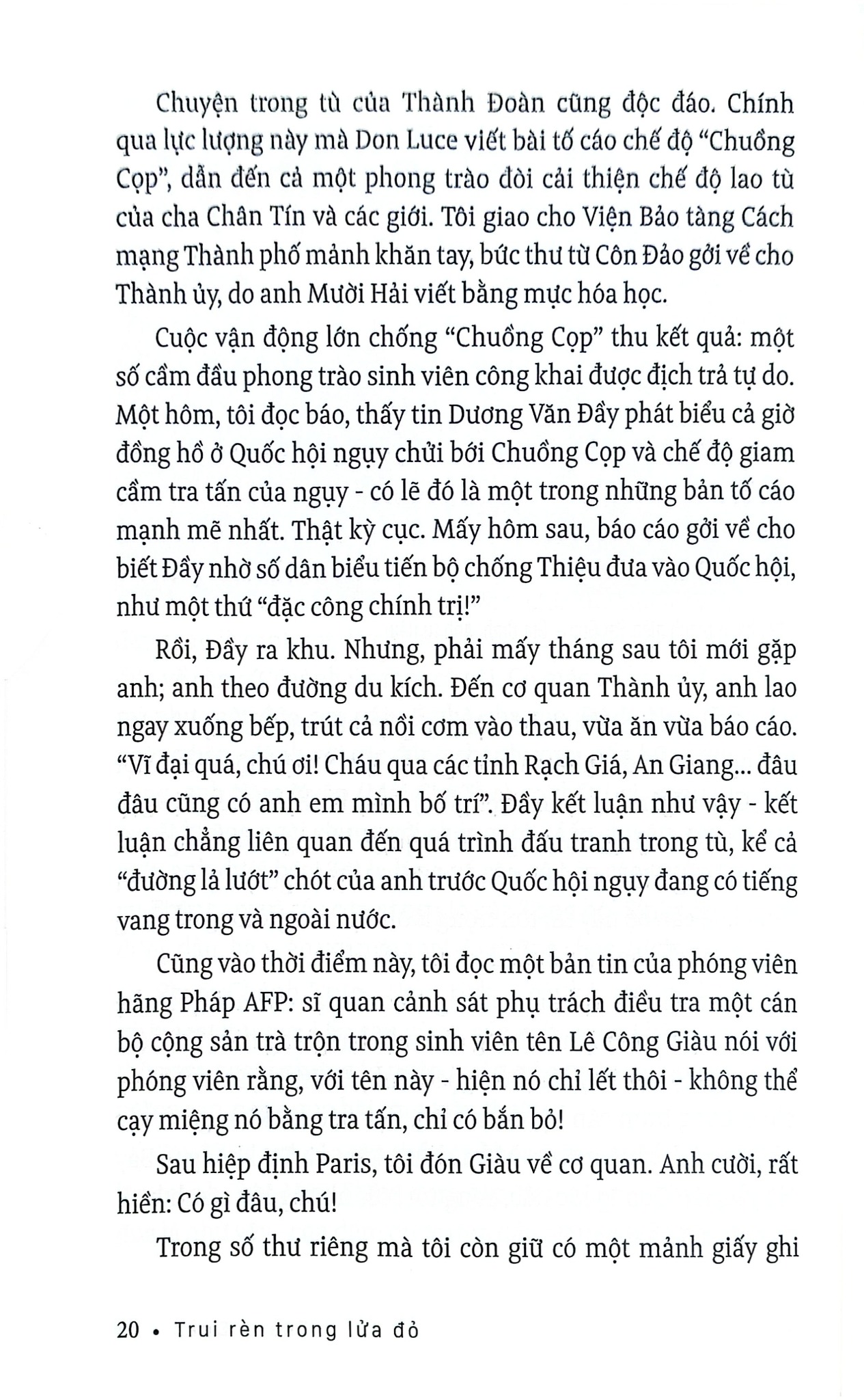 Trui Rèn Trong Lửa Đỏ - Câu lạc bộ Truyền thống Thành đoàn