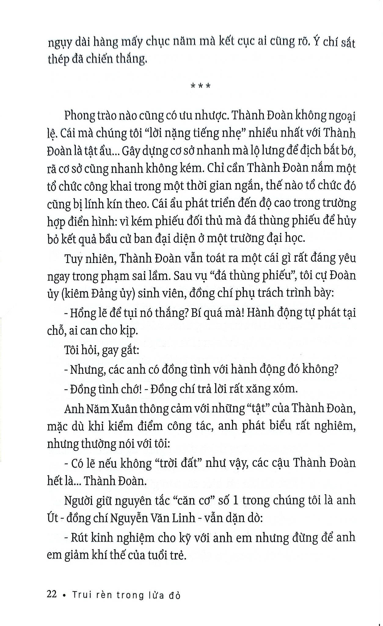 Trui Rèn Trong Lửa Đỏ - Câu lạc bộ Truyền thống Thành đoàn