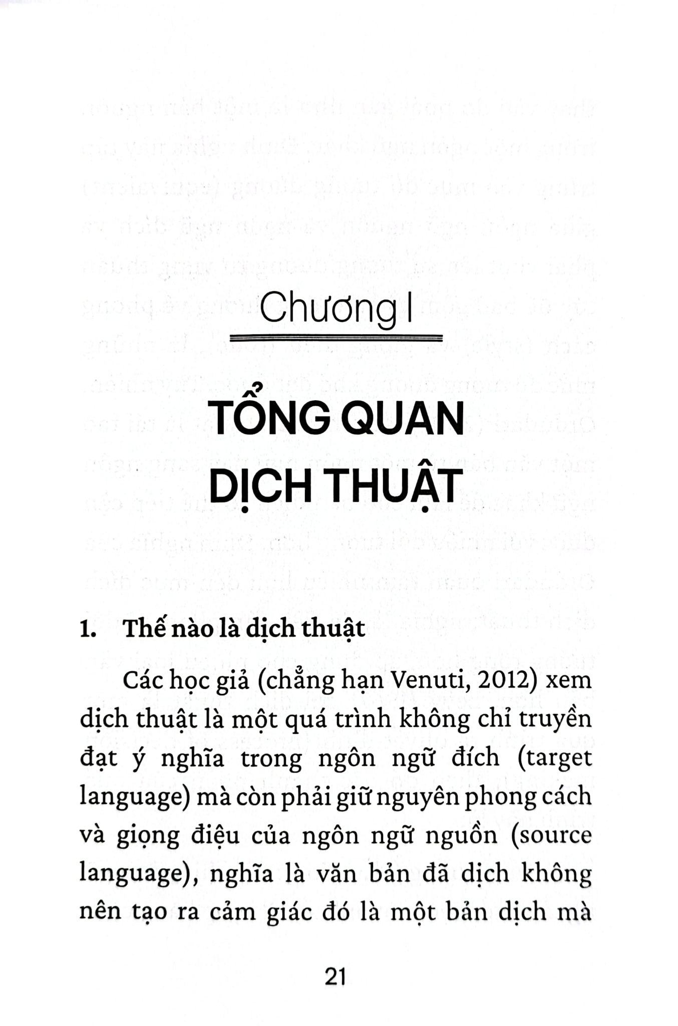 Lý Thuyết Về Dịch Thuật: Một Dẫn Nhập Ngắn - Bùi Thị Ngọc Lan M.A, Nguyễn Văn Hà B.A, Nguyễn Vương Tuấn B.A