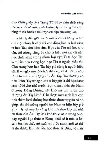  Cao Vọng Của Bọn Thanh Niên An Nam - 
Nguyễn An Ninh 