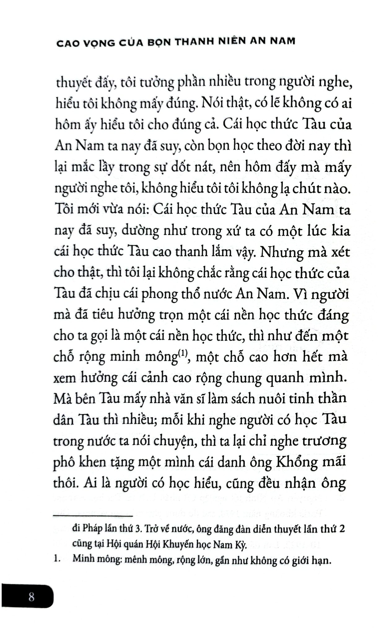 Combo 2 Quyển Cao Vọng Của Bọn Thanh Niên An Nam + Cao Đẳng Quốc Dân - Nguyễn An Ninh, Phan Bội Châu
