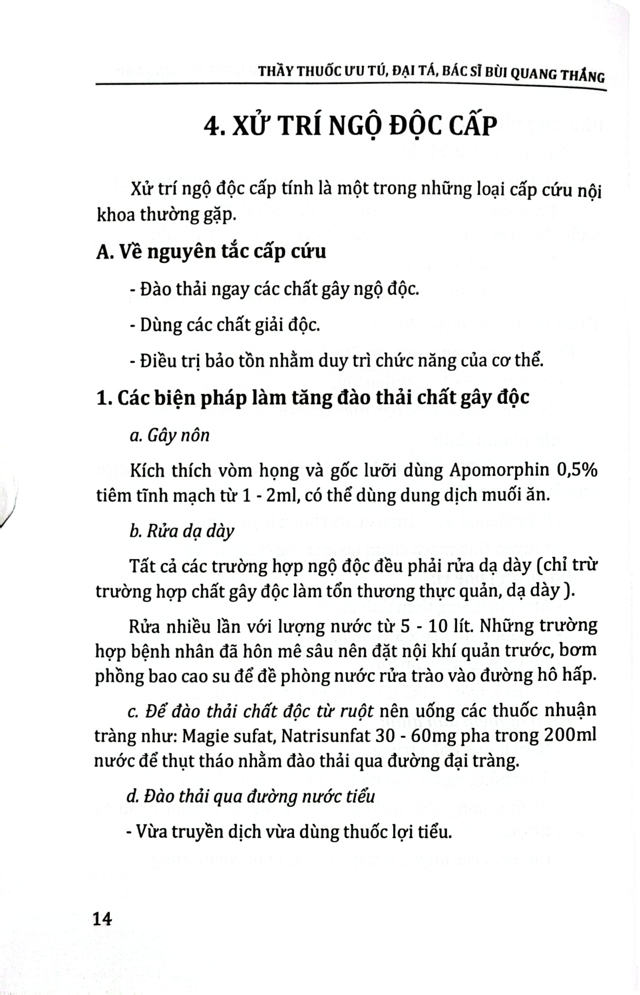 Sổ Tay Cấp Cứu, Điều Trị Dự Phòng Một Số Bệnh Nội Khoa Thường Gặp - ĐH Y Hà Nội