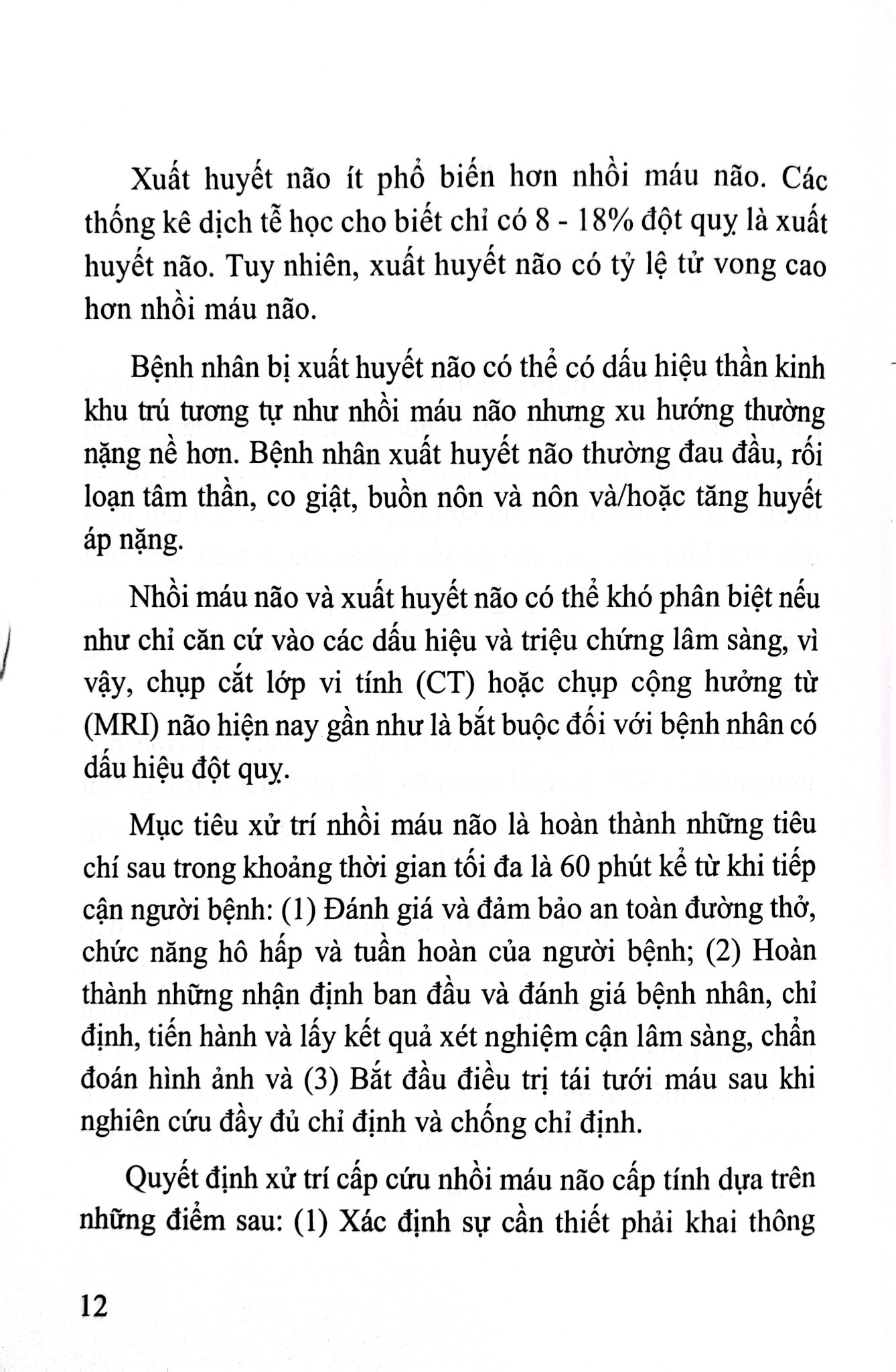 Đột Quỵ Não Những Điều Thiết Yếu Trong Thực Hành Lâm Sàng - PGS.TS. Tạ Mạnh Cường