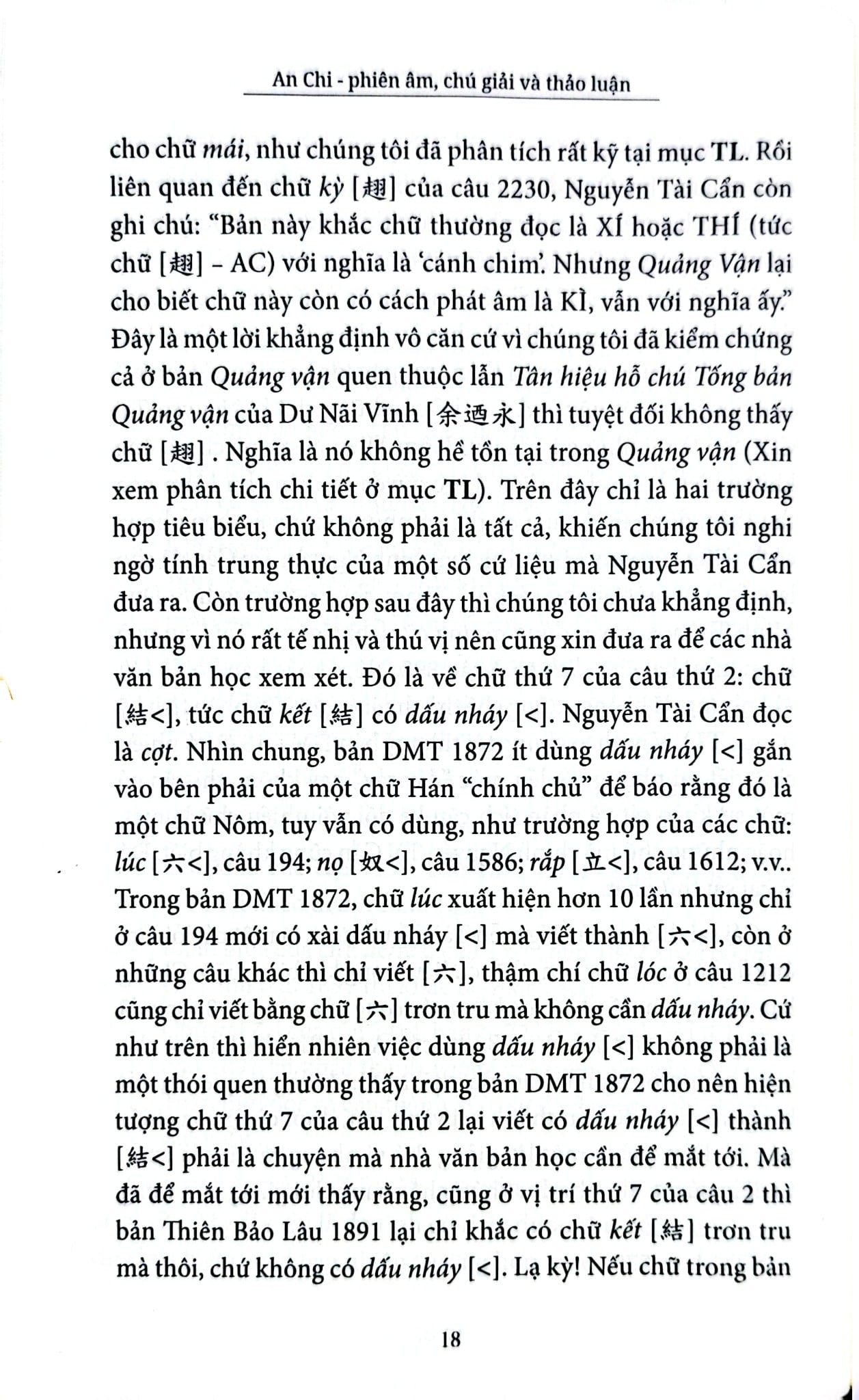 Truyện Kiều Bản Duy Minh Thị 1872 - An Chi