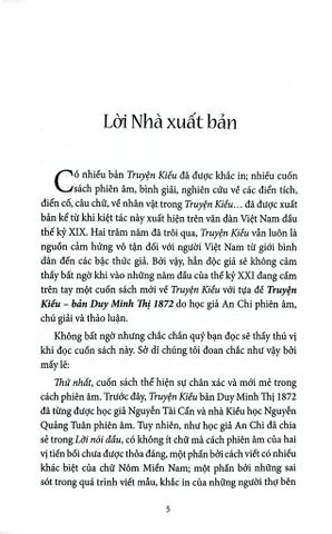  Truyện Kiều Bản Duy Minh Thị 1872 - An Chi 