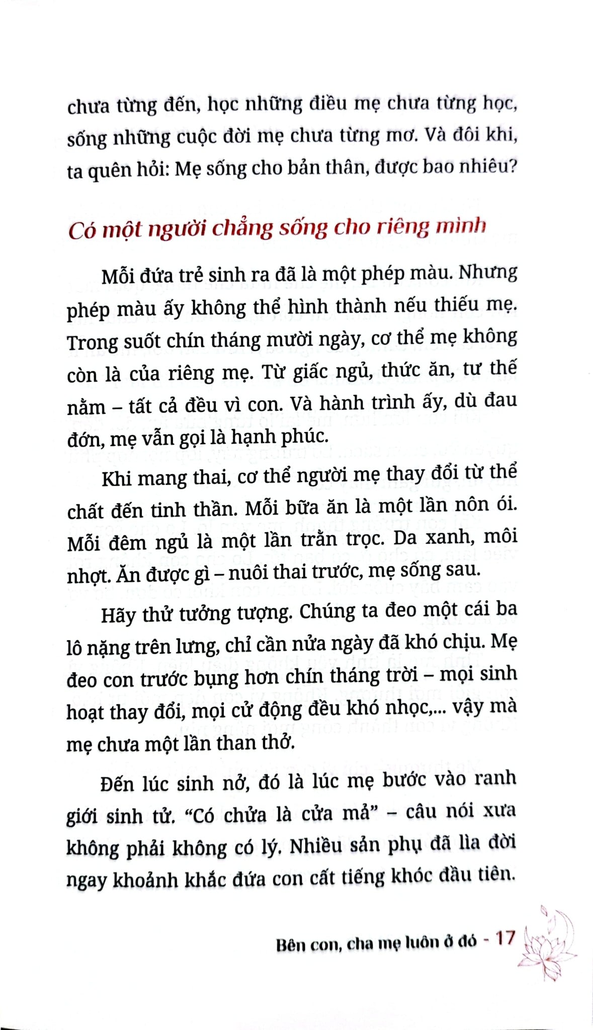 Bên Con - Cha Mẹ Luôn Ở Đó - 
Thích Khải Thành