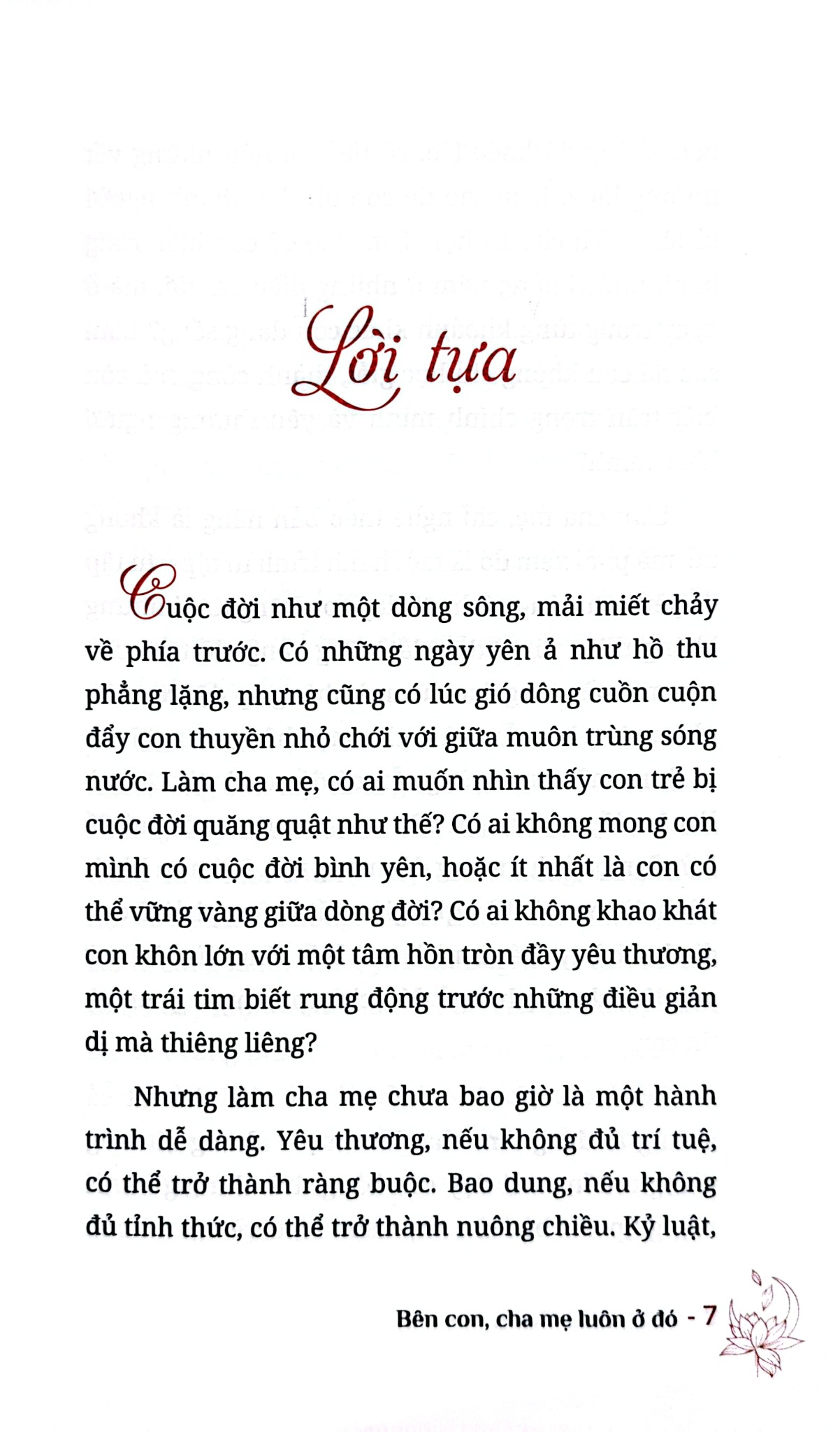Bên Con - Cha Mẹ Luôn Ở Đó - 
Thích Khải Thành