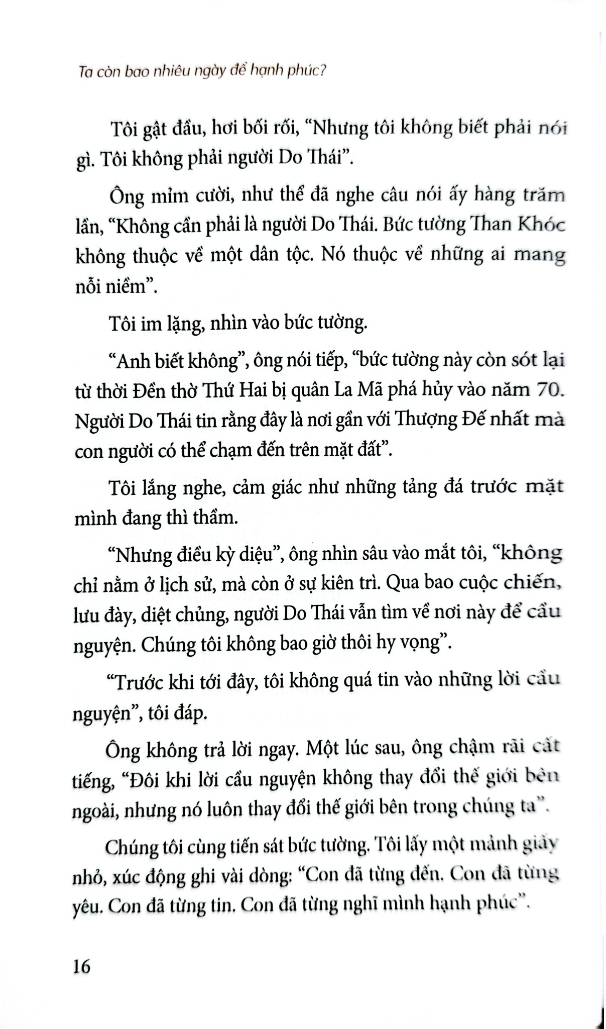 17 Hành Trình Tỉnh Thức Qua Những Miền Đất Thiêng - Ta Còn Bao Nhiêu Ngày Để Hạnh Phúc - 
Nguyễn Hoàng Bảo
