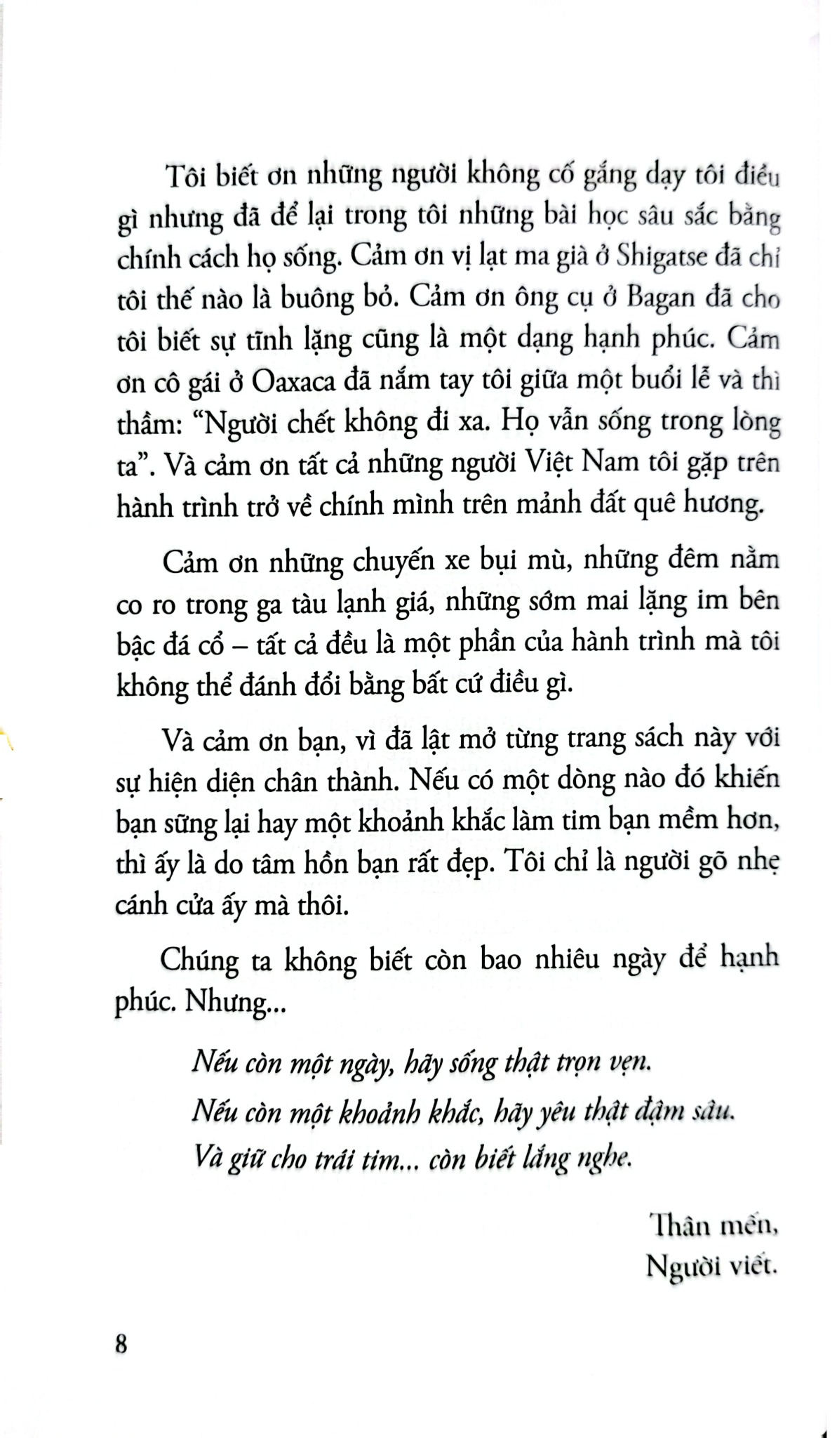17 Hành Trình Tỉnh Thức Qua Những Miền Đất Thiêng - Ta Còn Bao Nhiêu Ngày Để Hạnh Phúc - 
Nguyễn Hoàng Bảo