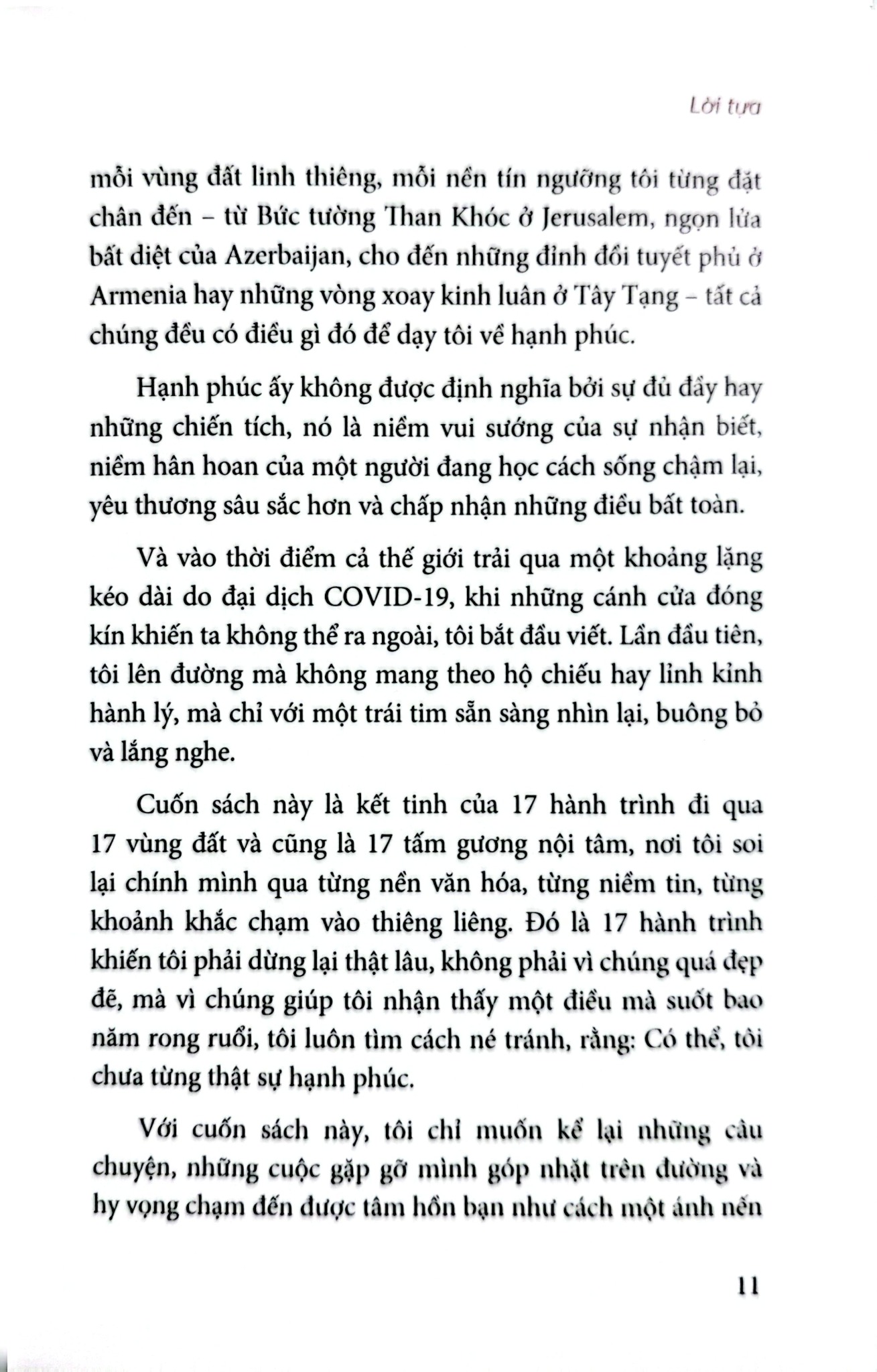 17 Hành Trình Tỉnh Thức Qua Những Miền Đất Thiêng - Ta Còn Bao Nhiêu Ngày Để Hạnh Phúc - 
Nguyễn Hoàng Bảo
