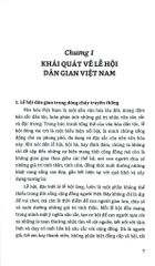 Tủ Sách Văn Hóa Việt Nam - Lễ Hội Dân Gian - Vũ Thúy Hà