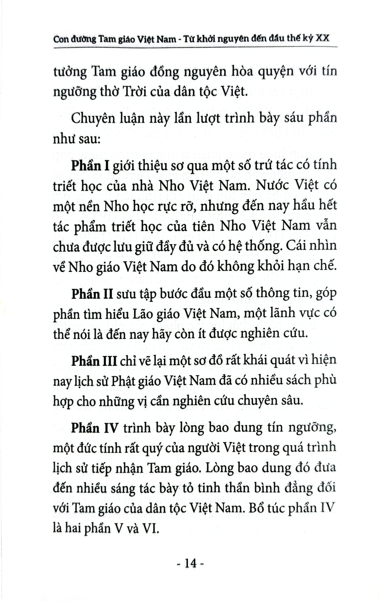 Con Đường Tam Giáo Việt Nam - Từ Khởi Nguyên Đến Đầu Thế Kỷ XX- Huệ Khải