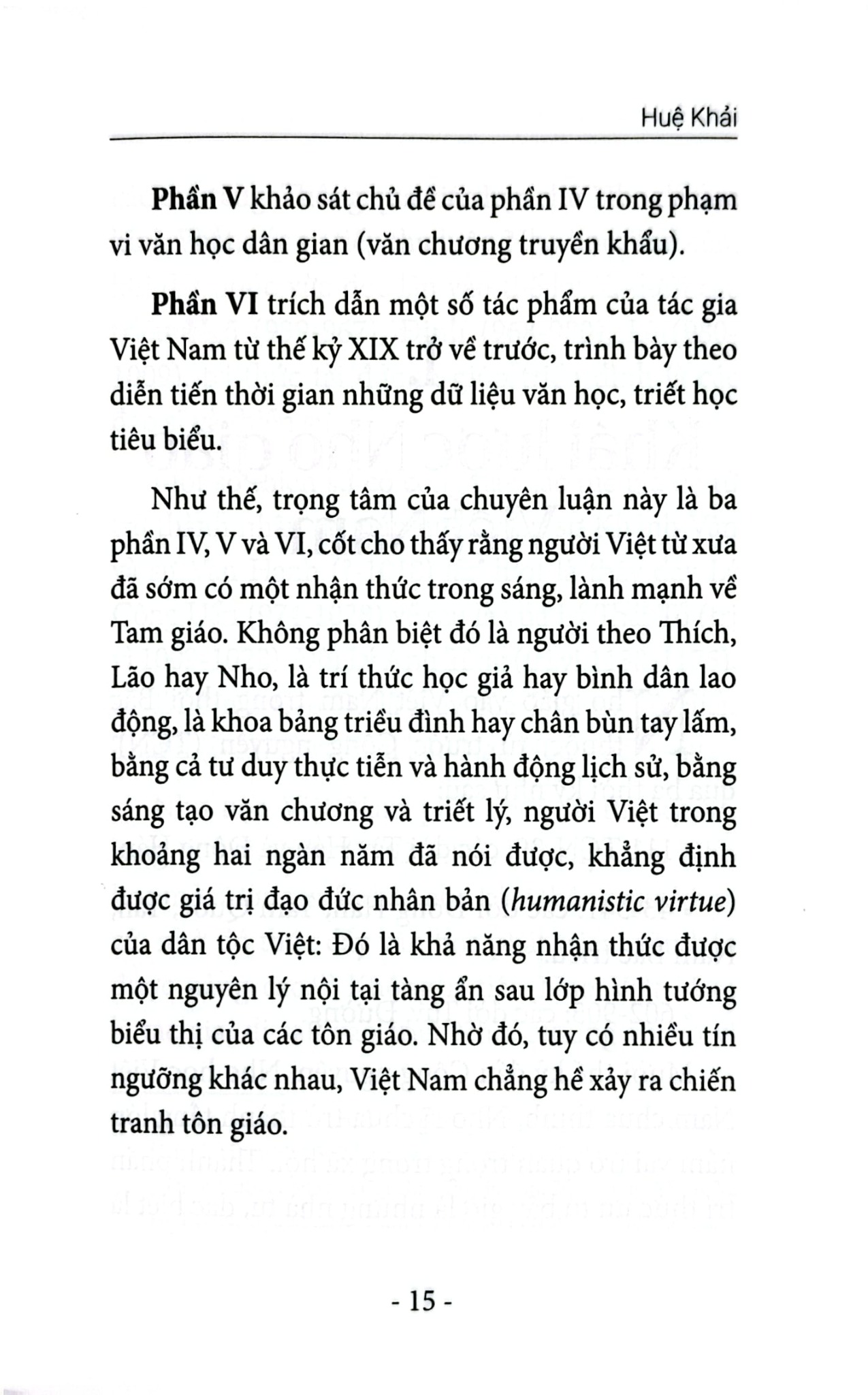 Con Đường Tam Giáo Việt Nam - Từ Khởi Nguyên Đến Đầu Thế Kỷ XX- Huệ Khải