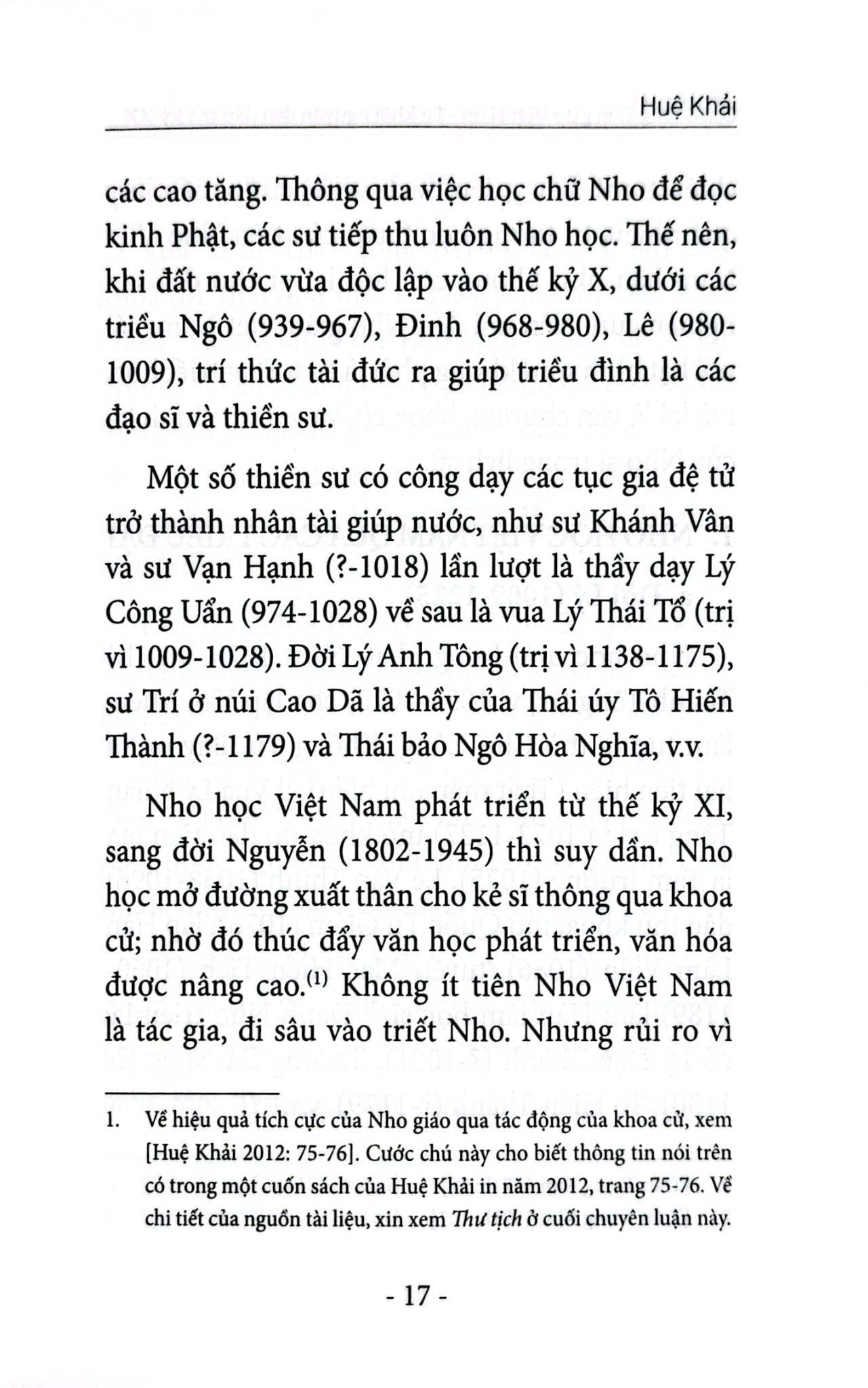Con Đường Tam Giáo Việt Nam - Từ Khởi Nguyên Đến Đầu Thế Kỷ XX- Huệ Khải