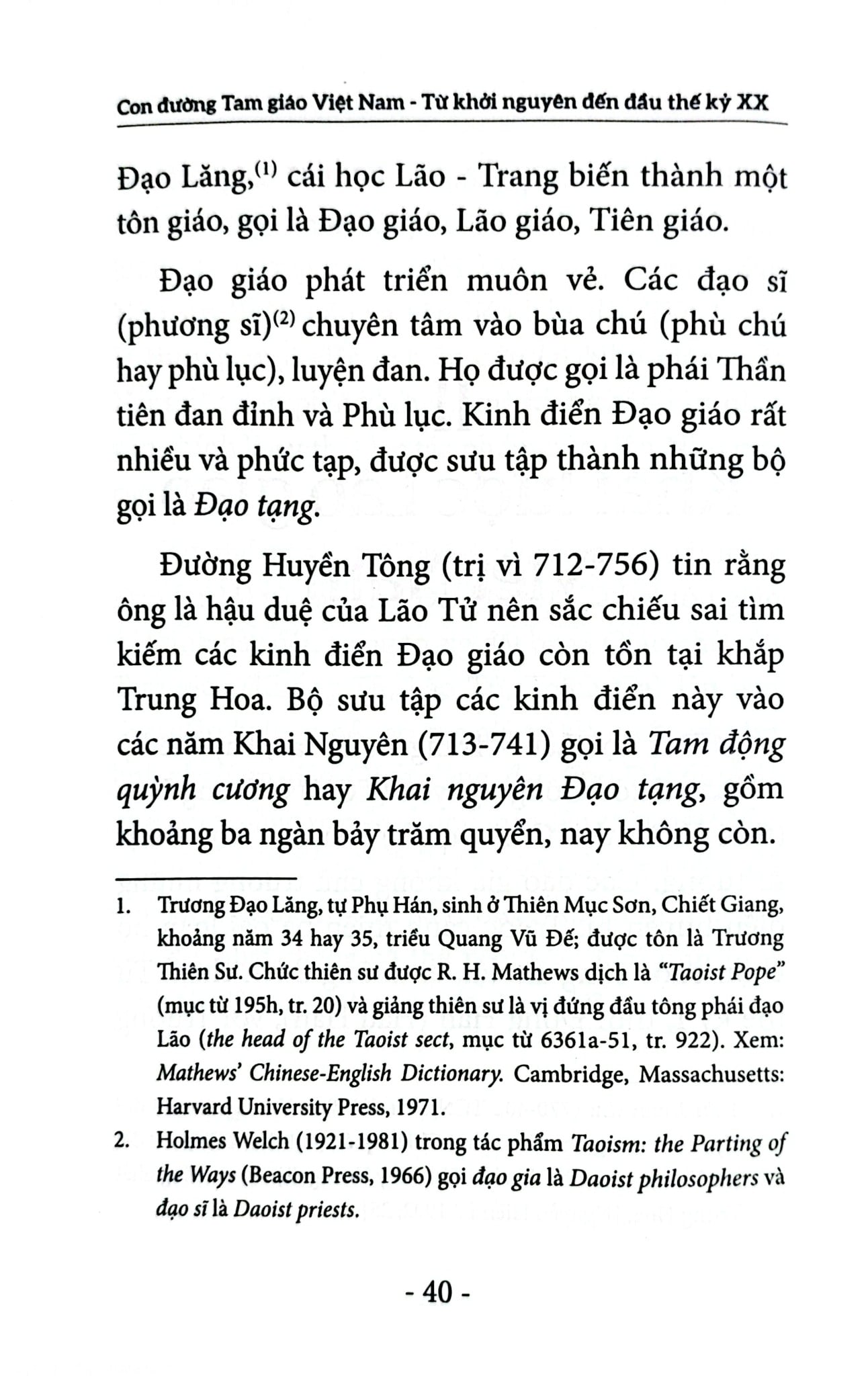 Con Đường Tam Giáo Việt Nam - Từ Khởi Nguyên Đến Đầu Thế Kỷ XX- Huệ Khải
