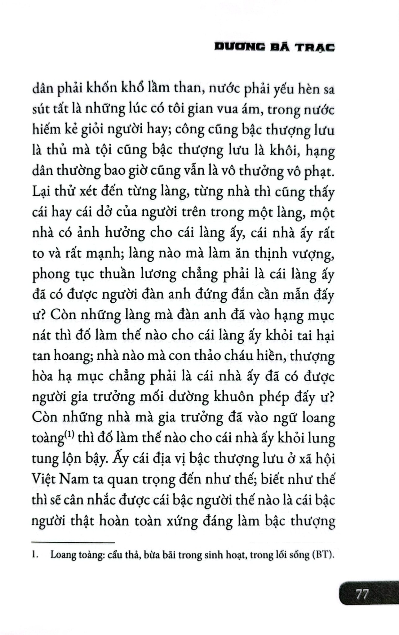 Diễn Ngôn Nhân Sĩ Đầu Thế Kỷ XX - Tiếng Gọi Đàn - Dương Bá Trạc
